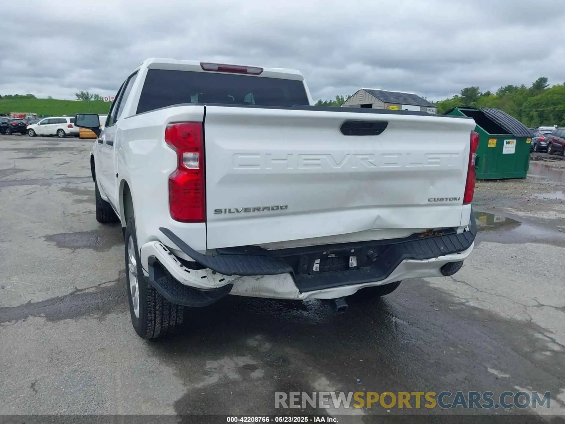 17 fotografías del automóvil dañado 3GCPYBEK1MG262317 CHEVROLET SILVERADO 1500 2021