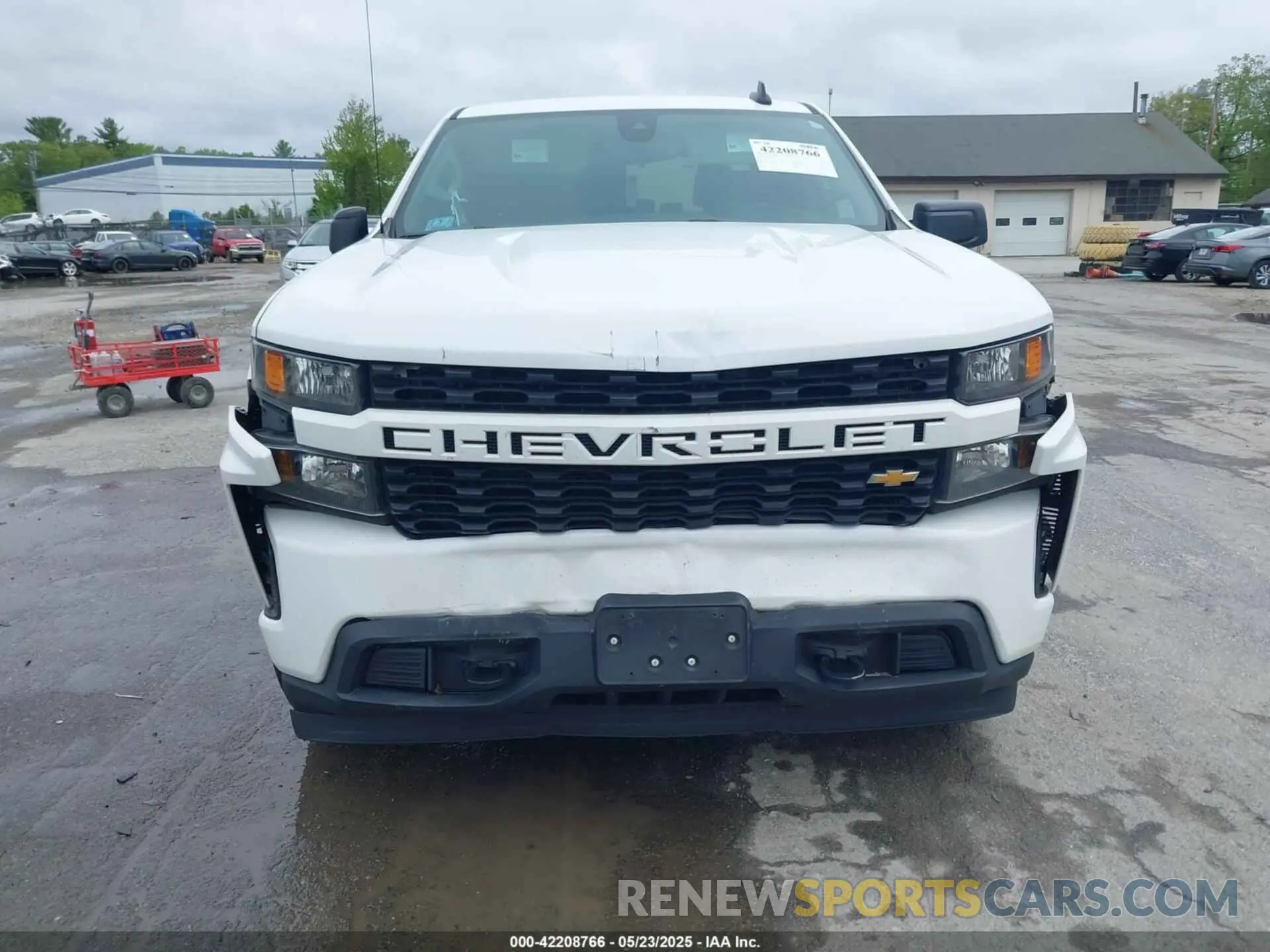 6 fotografías del automóvil dañado 3GCPYBEK1MG262317 CHEVROLET SILVERADO 1500 2021