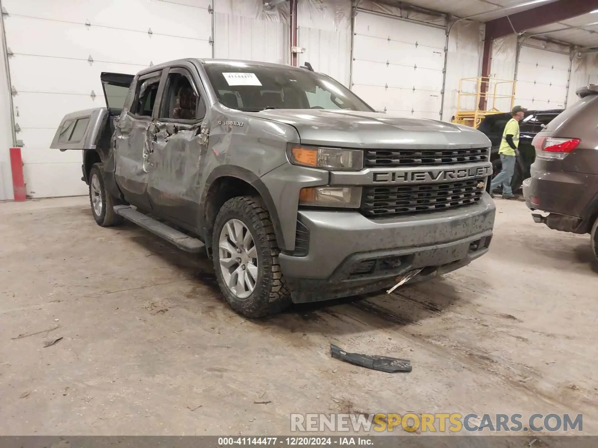 6 fotografías del automóvil dañado 3GCPYBEK1MG325092 CHEVROLET SILVERADO 1500 2021
