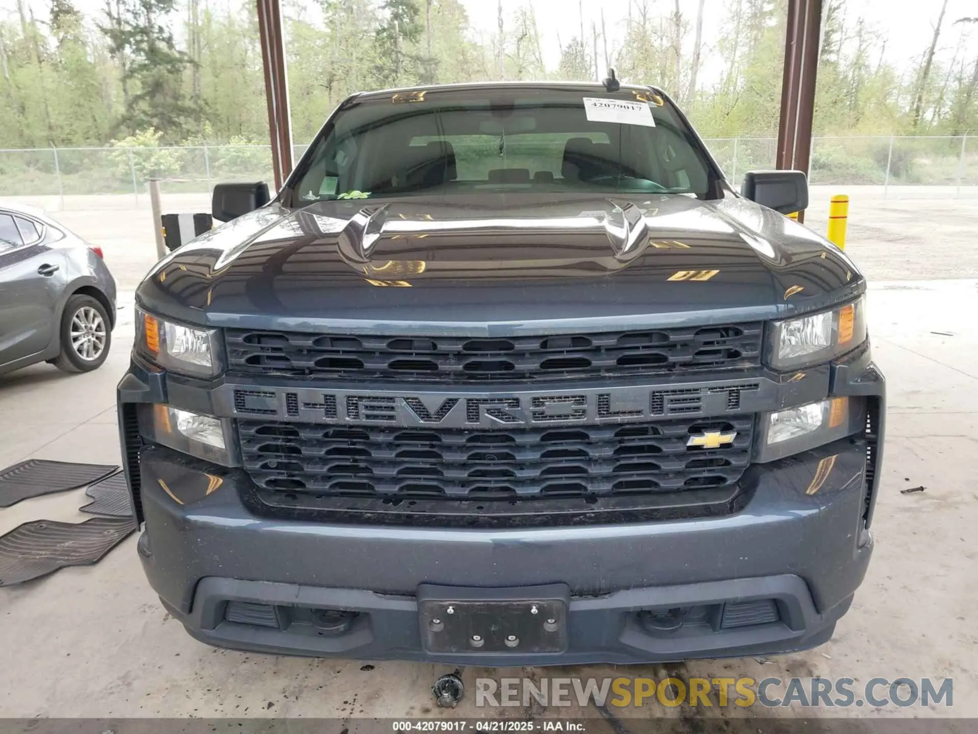 12 fotografías del automóvil dañado 3GCPYBEK4MG162700 CHEVROLET SILVERADO 1500 2021