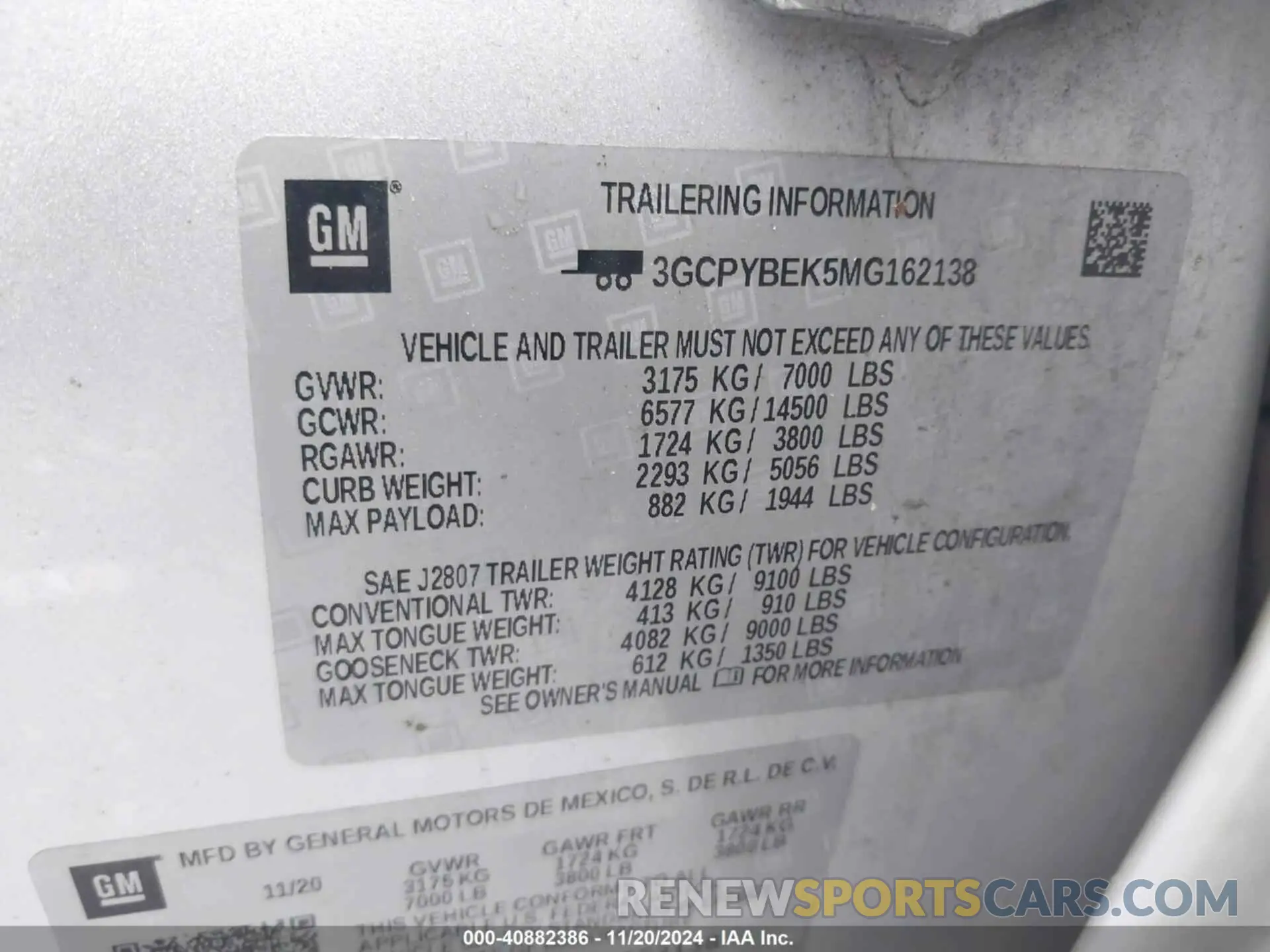 9 fotografías del automóvil dañado 3GCPYBEK5MG162138 CHEVROLET SILVERADO 1500 2021