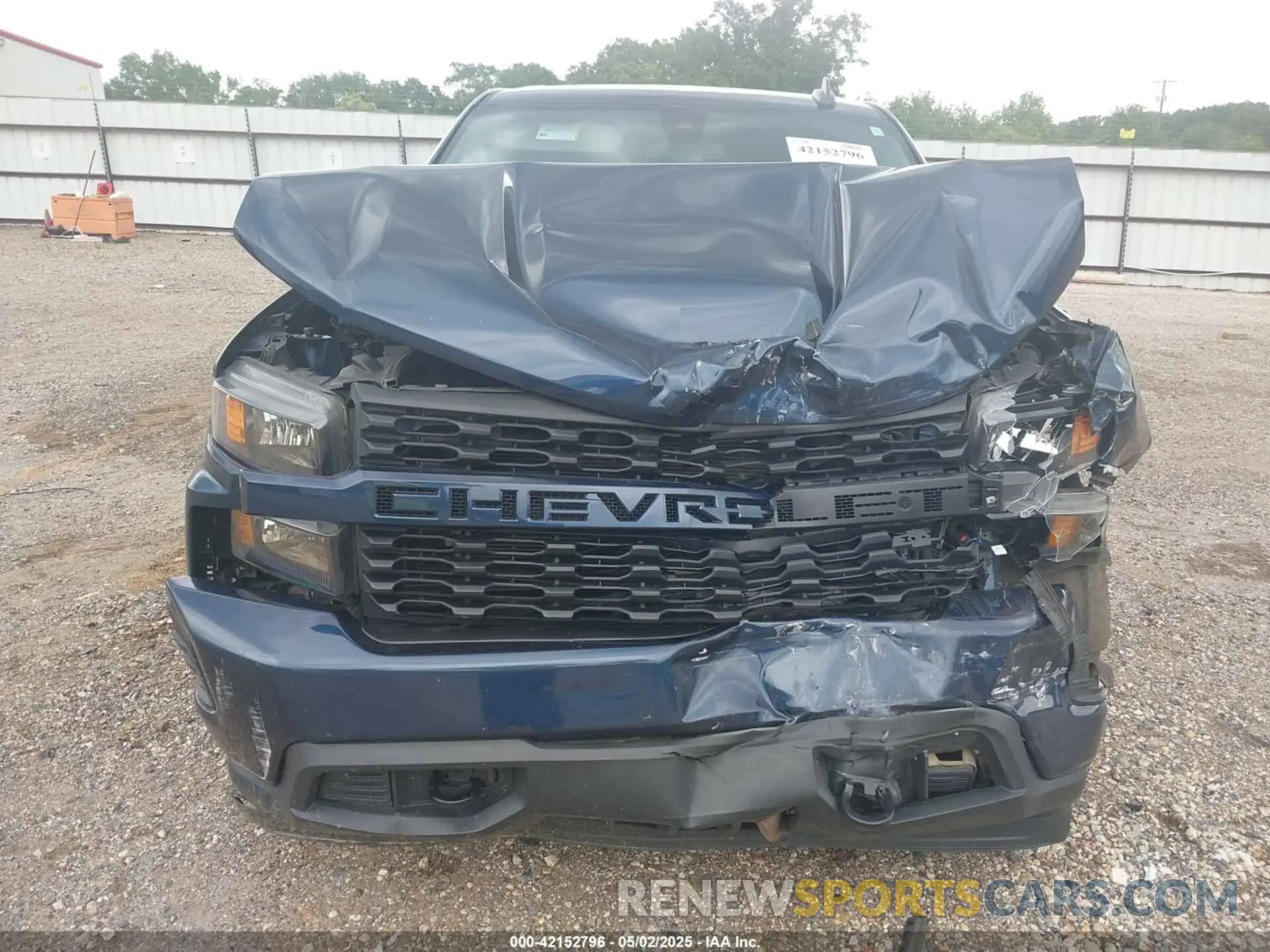 6 fotografías del automóvil dañado 3GCPYBEK8MG424346 CHEVROLET SILVERADO 1500 2021