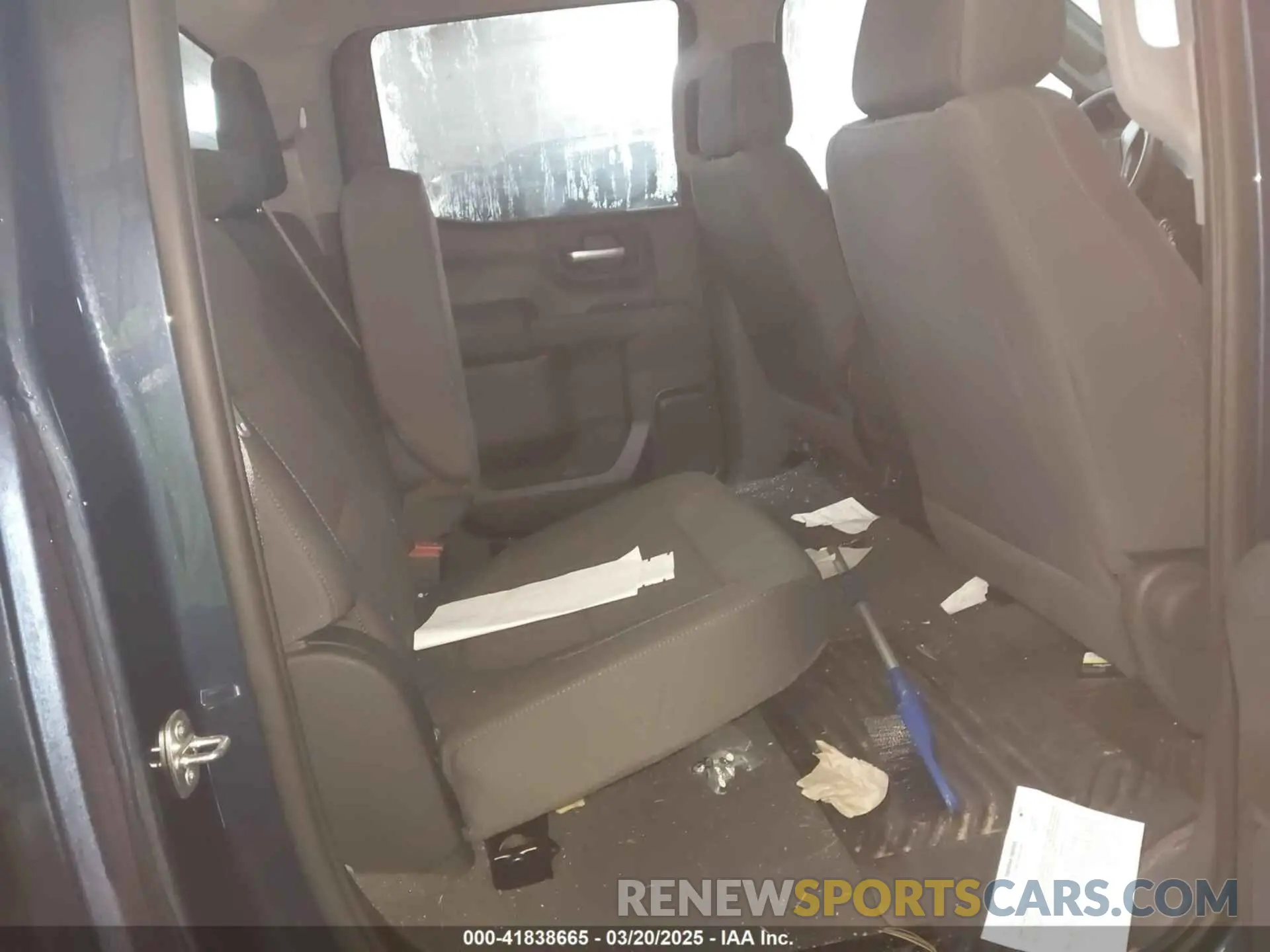 8 fotografías del automóvil dañado 3GCPYBEKXMG240607 CHEVROLET SILVERADO 1500 2021