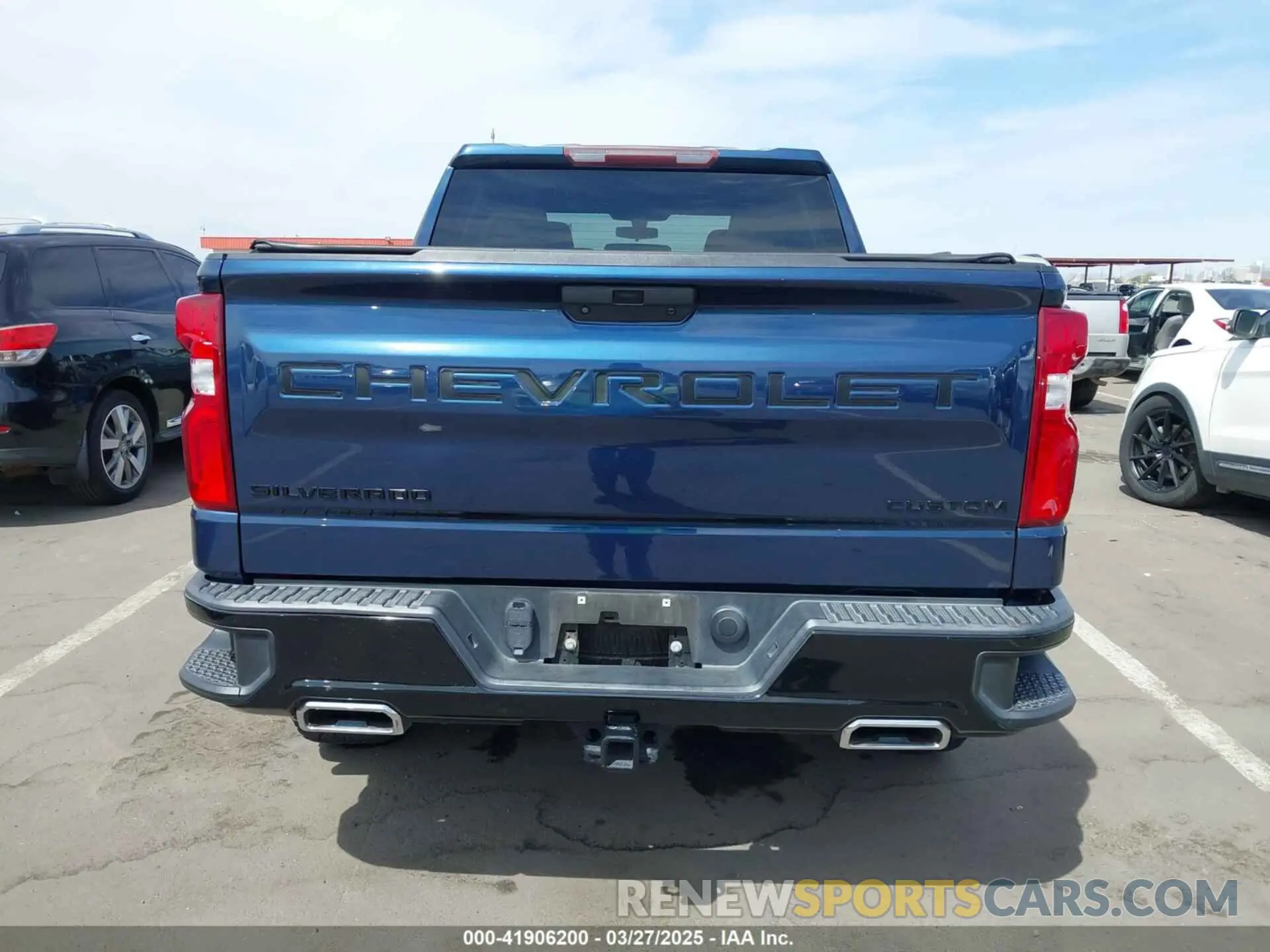 16 fotografías del automóvil dañado 3GCPYCEF0MG137222 CHEVROLET SILVERADO 1500 2021