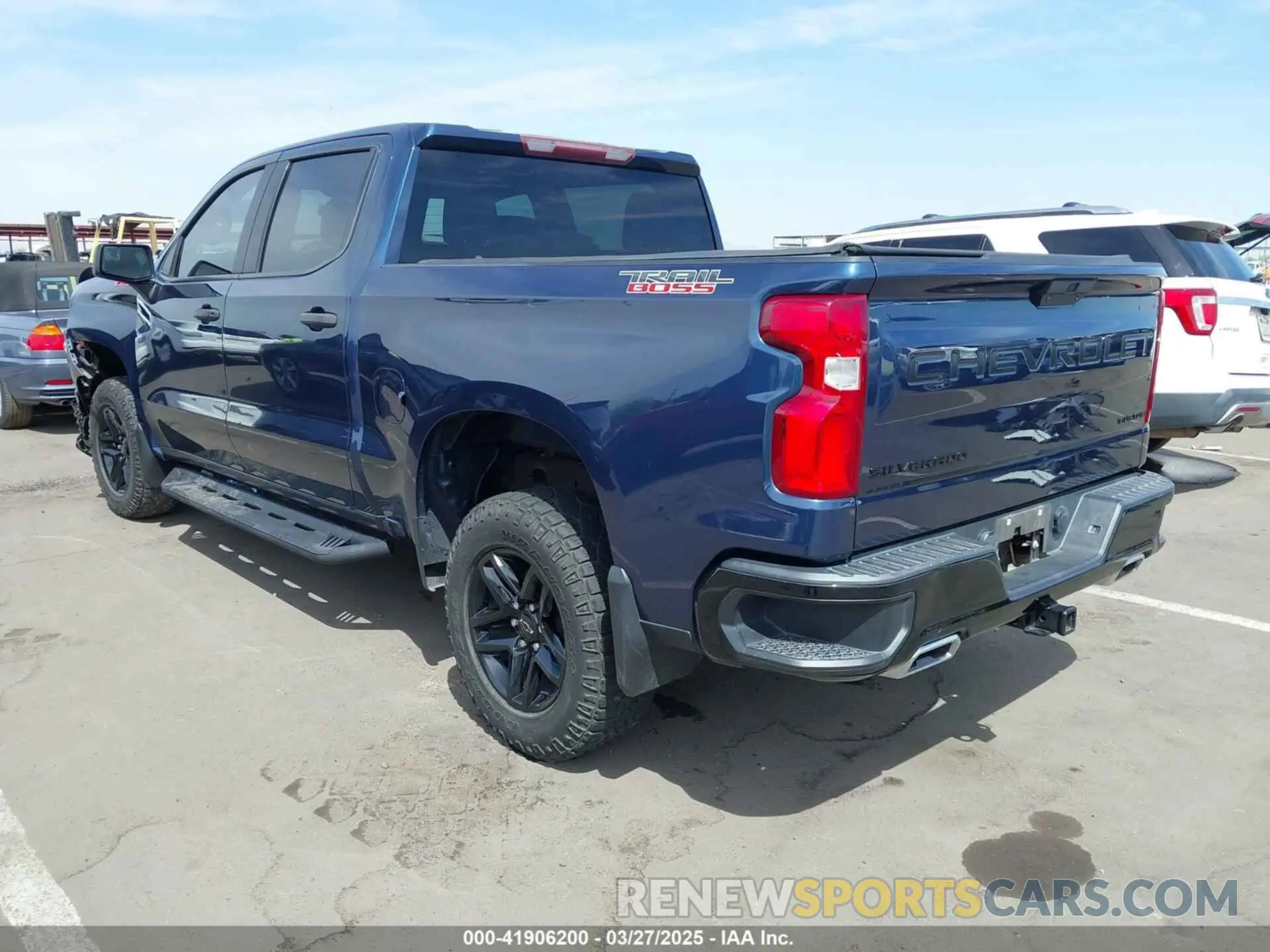 3 fotografías del automóvil dañado 3GCPYCEF0MG137222 CHEVROLET SILVERADO 1500 2021