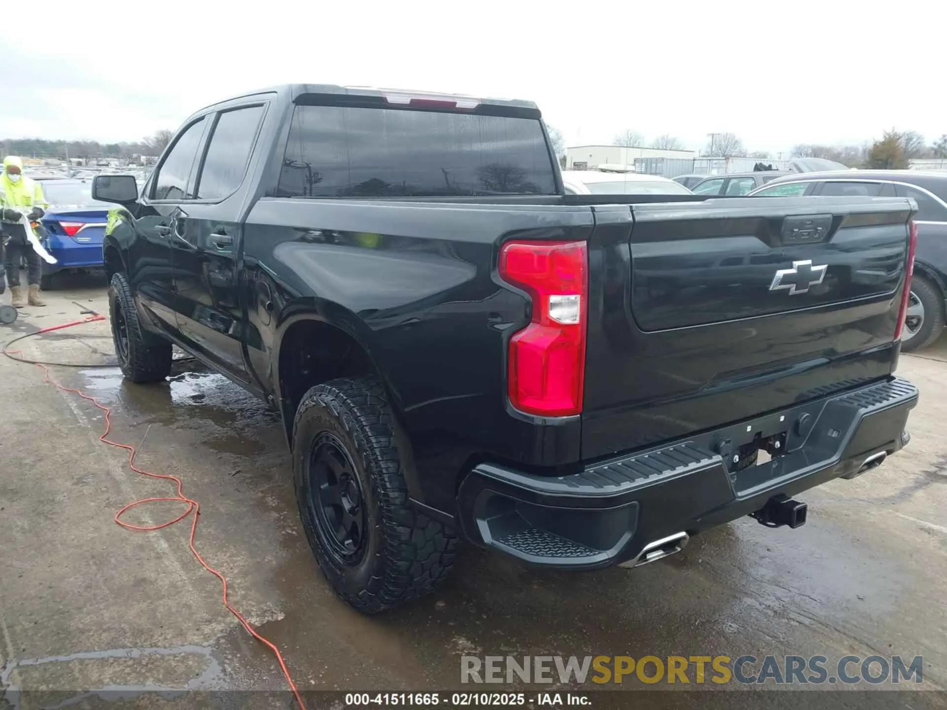 3 fotografías del automóvil dañado 3GCPYCEF8MG344926 CHEVROLET SILVERADO 1500 2021