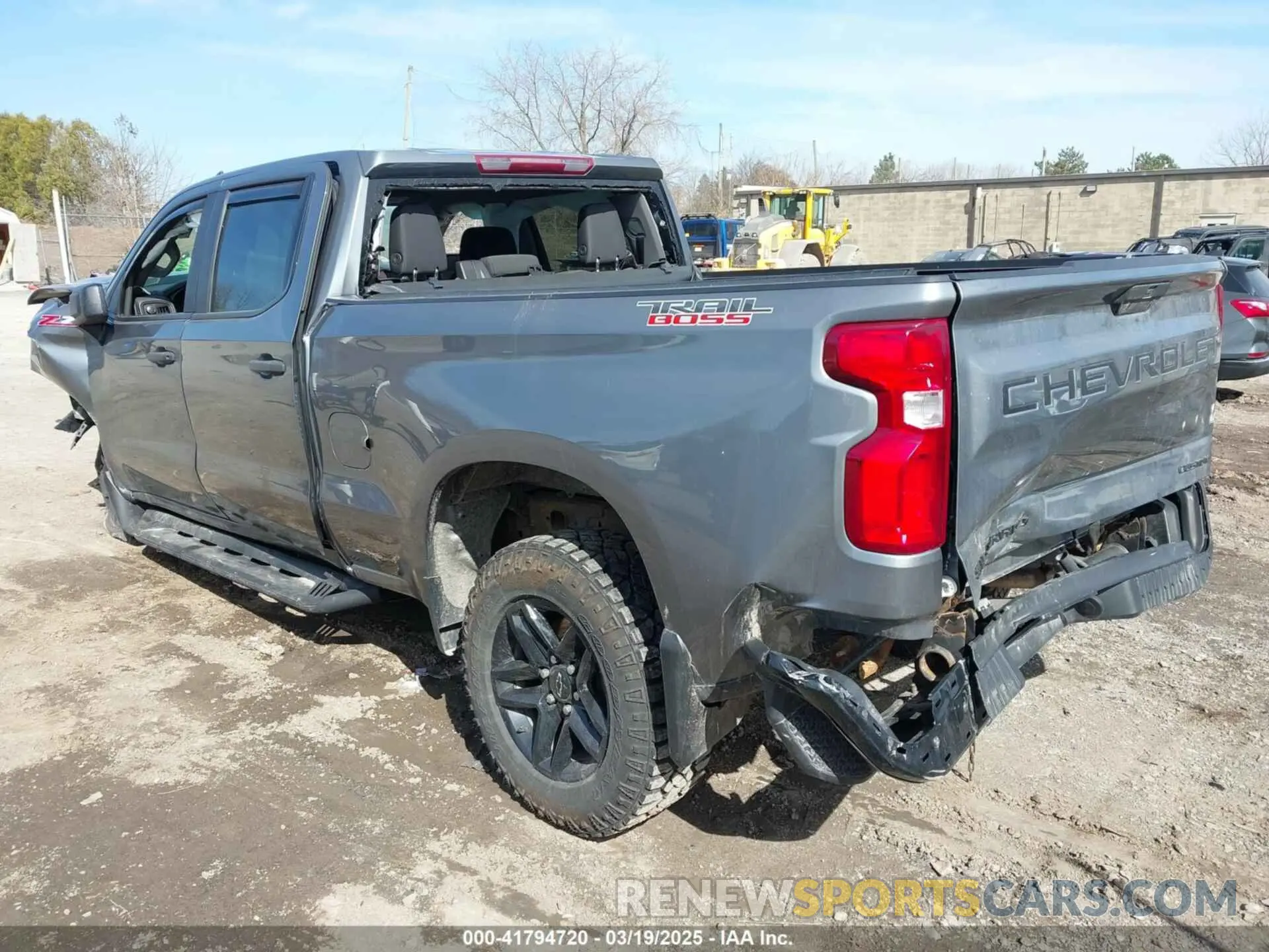 3 fotografías del automóvil dañado 3GCPYCEH9MG146079 CHEVROLET SILVERADO 1500 2021