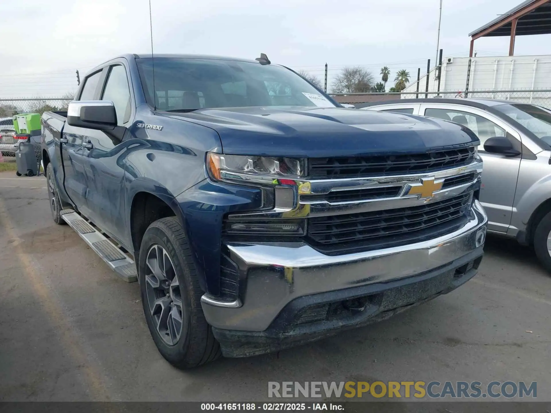 1 fotografías del automóvil dañado 3GCPYDEK5MG401179 CHEVROLET SILVERADO 1500 2021
