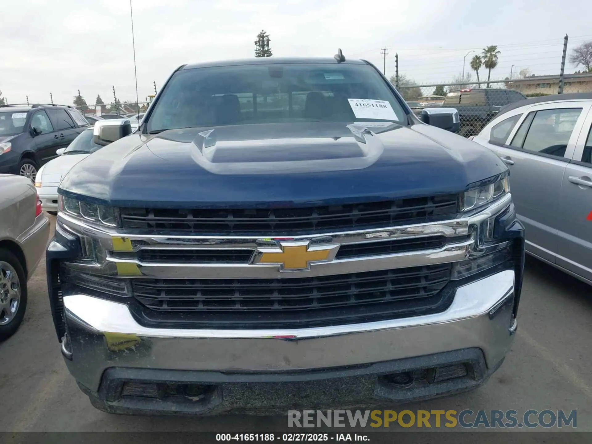 12 fotografías del automóvil dañado 3GCPYDEK5MG401179 CHEVROLET SILVERADO 1500 2021