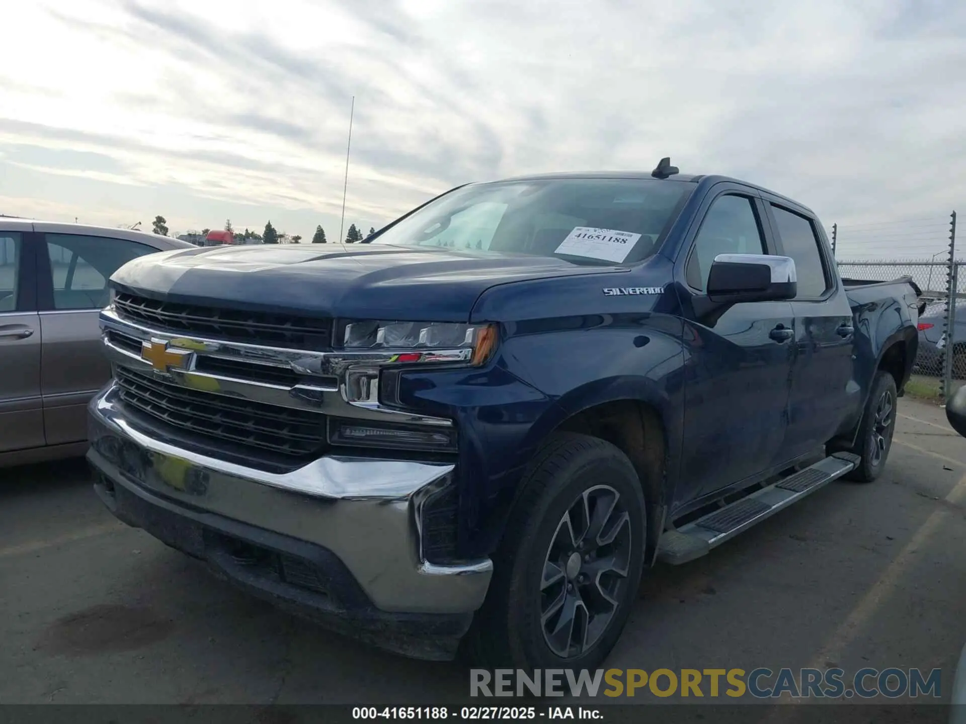 14 fotografías del automóvil dañado 3GCPYDEK5MG401179 CHEVROLET SILVERADO 1500 2021