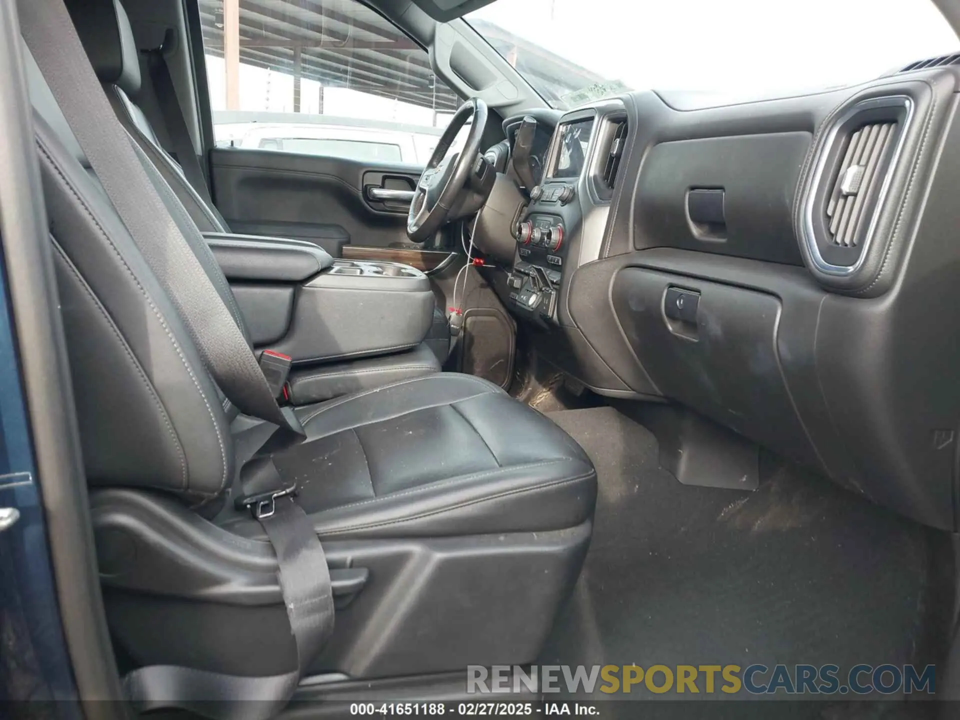 5 fotografías del automóvil dañado 3GCPYDEK5MG401179 CHEVROLET SILVERADO 1500 2021