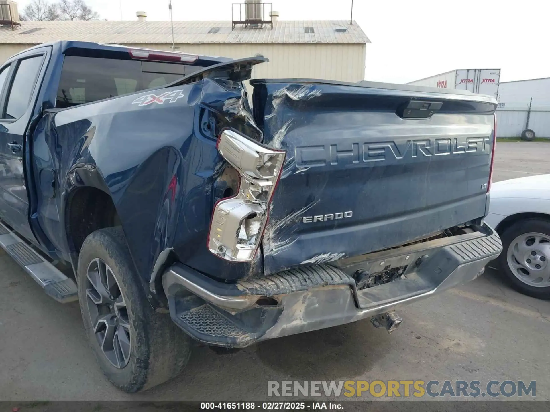 6 fotografías del automóvil dañado 3GCPYDEK5MG401179 CHEVROLET SILVERADO 1500 2021