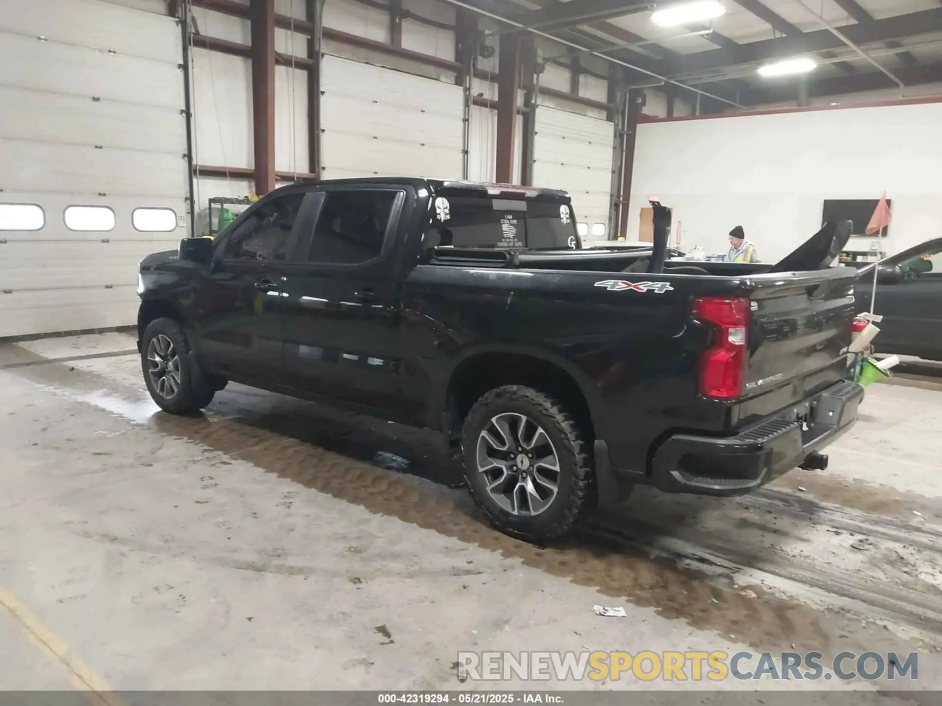 3 fotografías del automóvil dañado 3GCPYEEK9MG279819 CHEVROLET SILVERADO 1500 2021