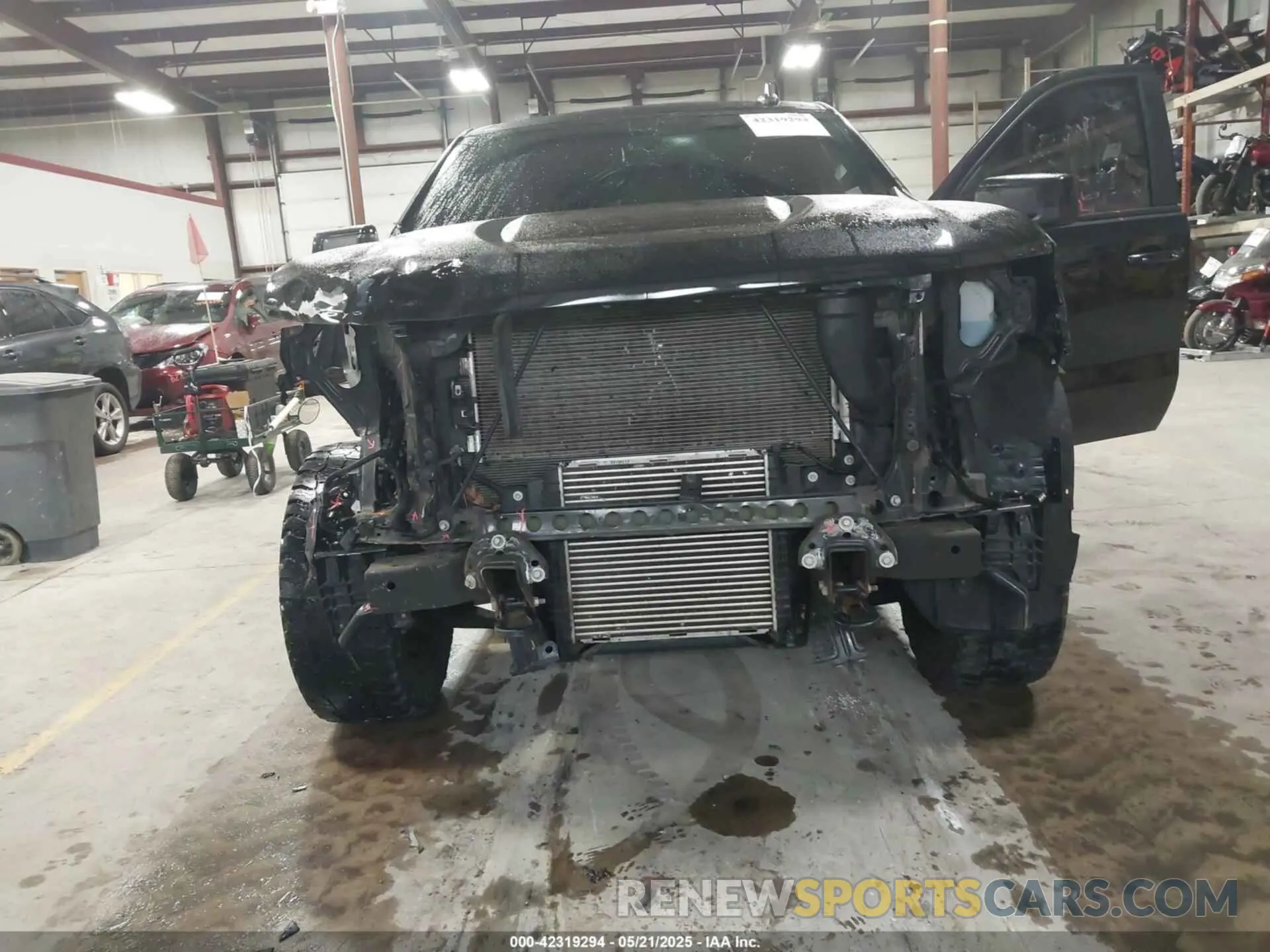 6 fotografías del automóvil dañado 3GCPYEEK9MG279819 CHEVROLET SILVERADO 1500 2021
