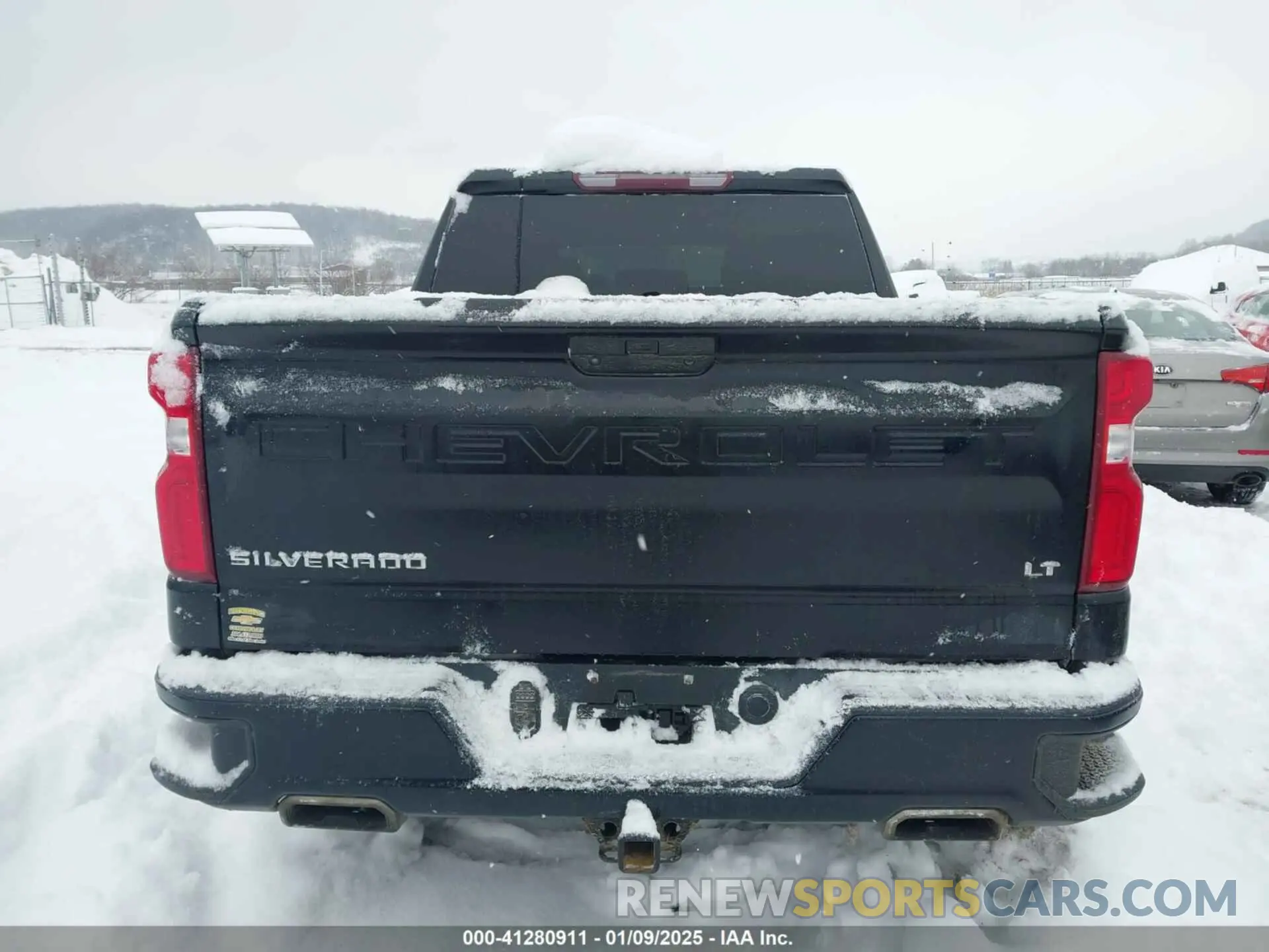 16 fotografías del automóvil dañado 3GCPYFED0MG298542 CHEVROLET SILVERADO 1500 2021