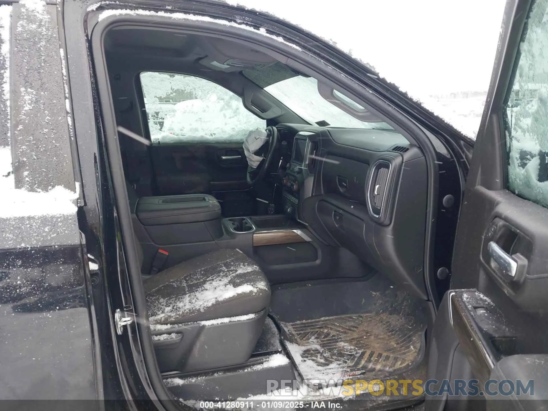 5 fotografías del automóvil dañado 3GCPYFED0MG298542 CHEVROLET SILVERADO 1500 2021