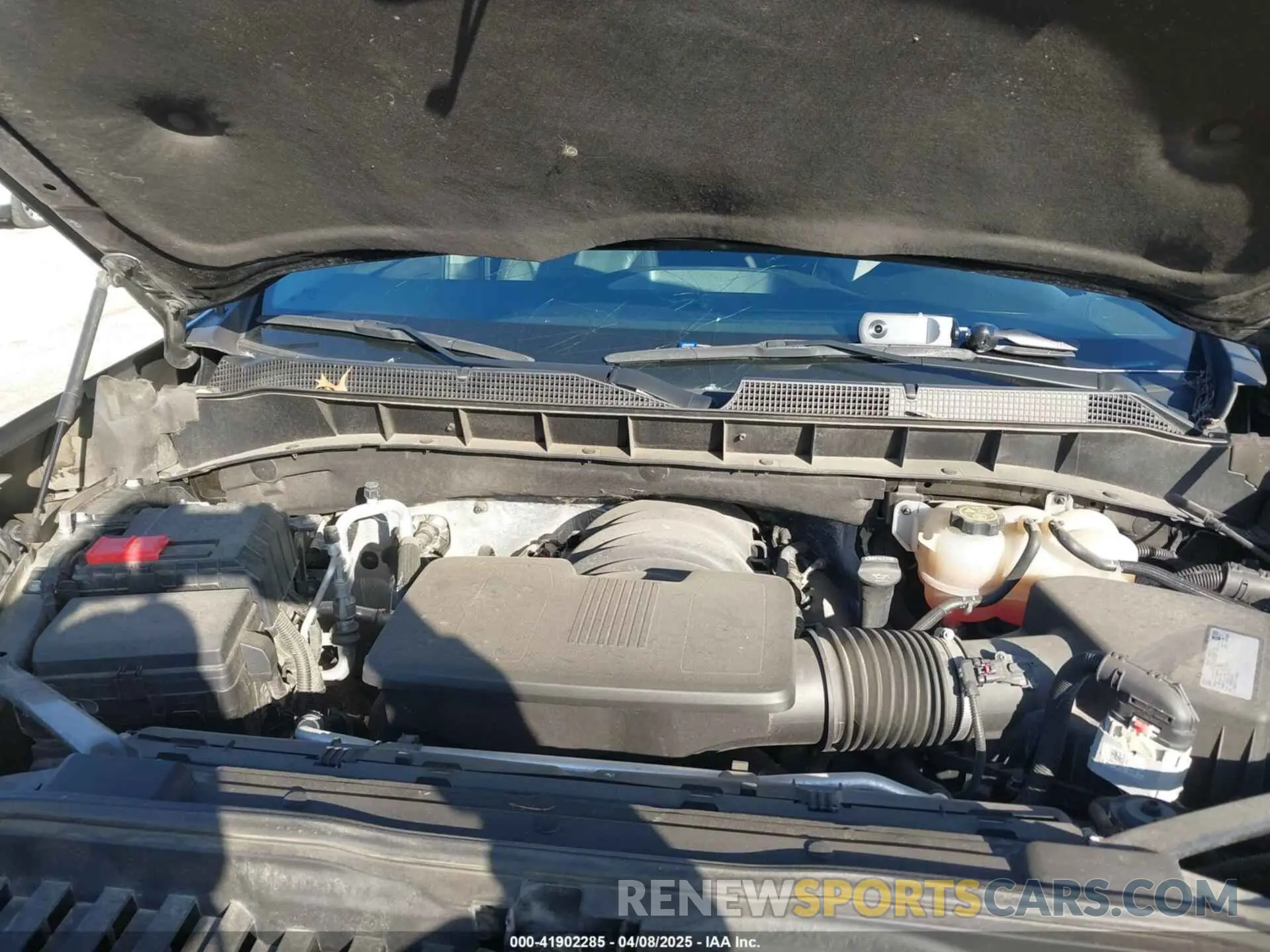 10 fotografías del automóvil dañado 3GCPYFED0MG321799 CHEVROLET SILVERADO 1500 2021