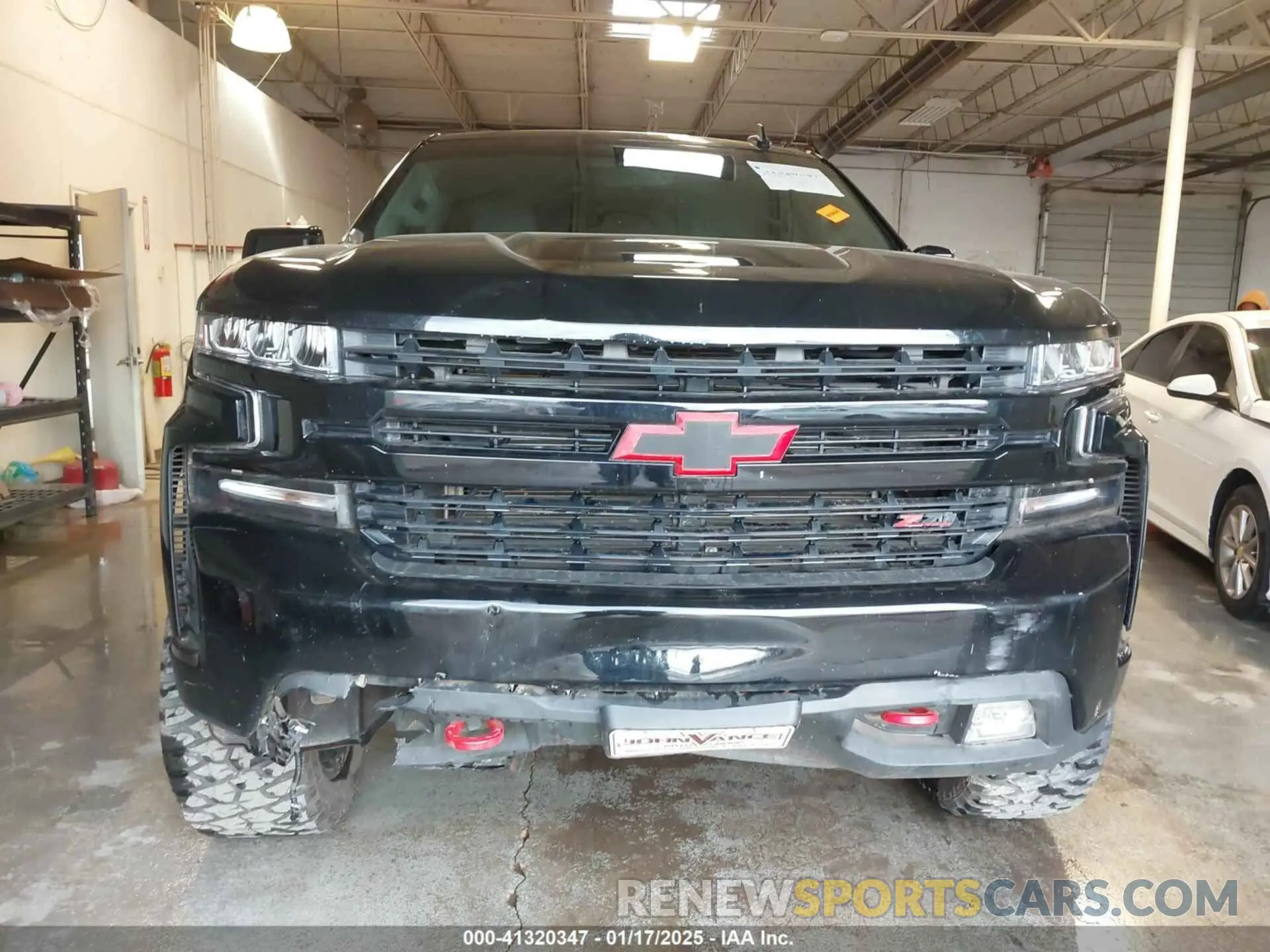 12 fotografías del automóvil dañado 3GCPYFED1MG315316 CHEVROLET SILVERADO 1500 2021