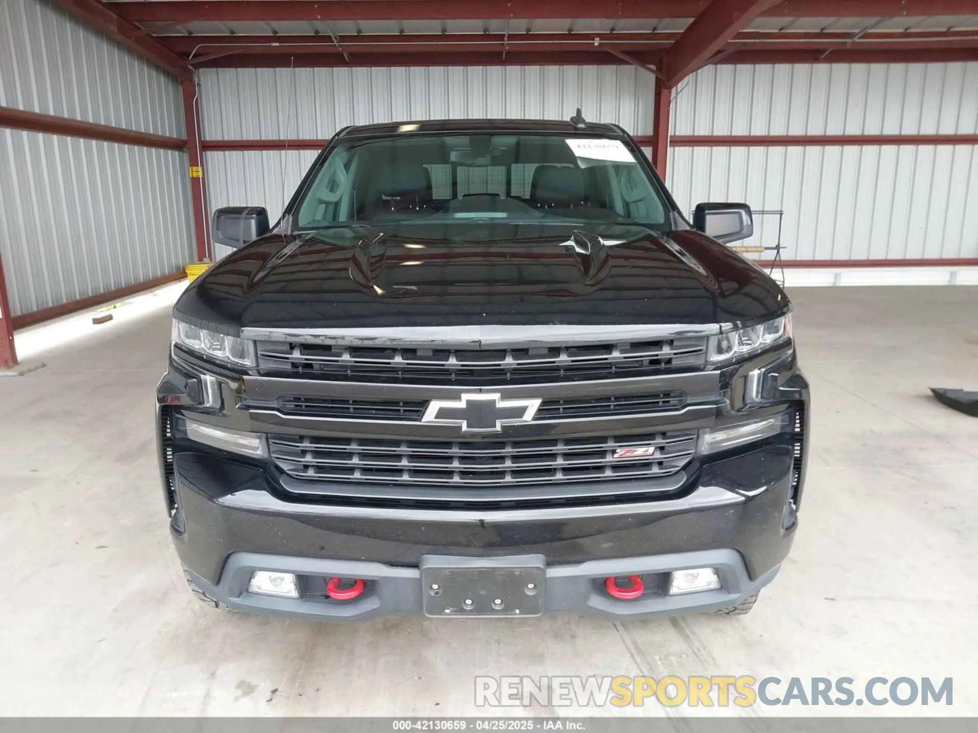 12 fotografías del automóvil dañado 3GCPYFED4MG472760 CHEVROLET SILVERADO 1500 2021
