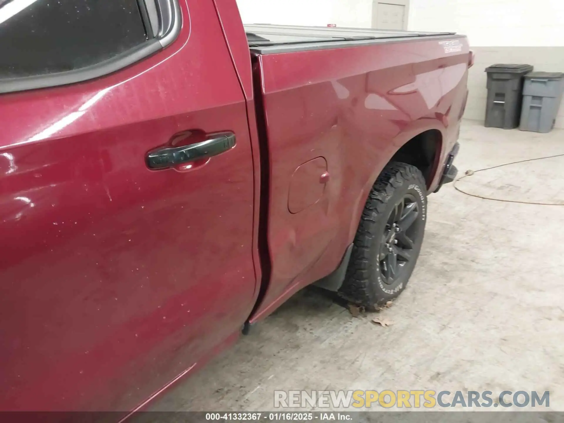 17 fotografías del automóvil dañado 3GCPYFED6MG252097 CHEVROLET SILVERADO 1500 2021