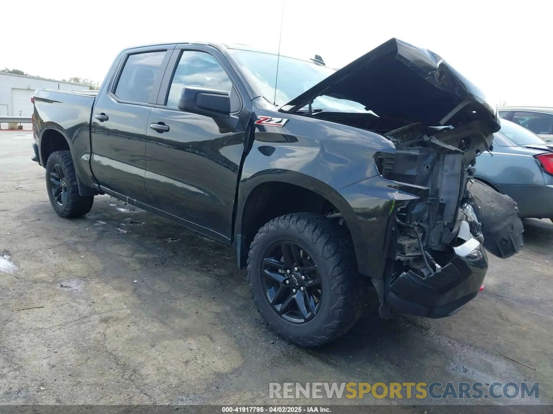 1 fotografías del automóvil dañado 3GCPYFED6MG365063 CHEVROLET SILVERADO 1500 2021