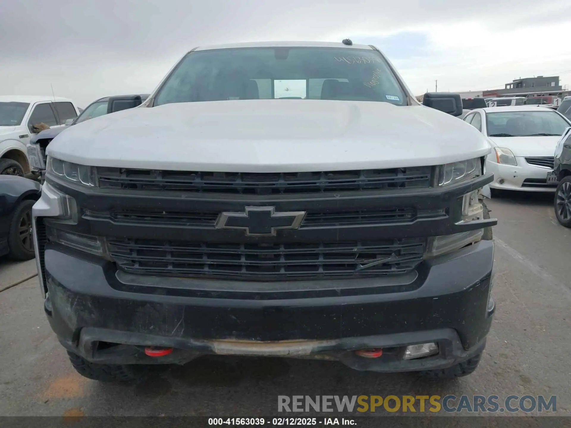 11 fotografías del automóvil dañado 3GCPYFED7MG468427 CHEVROLET SILVERADO 1500 2021