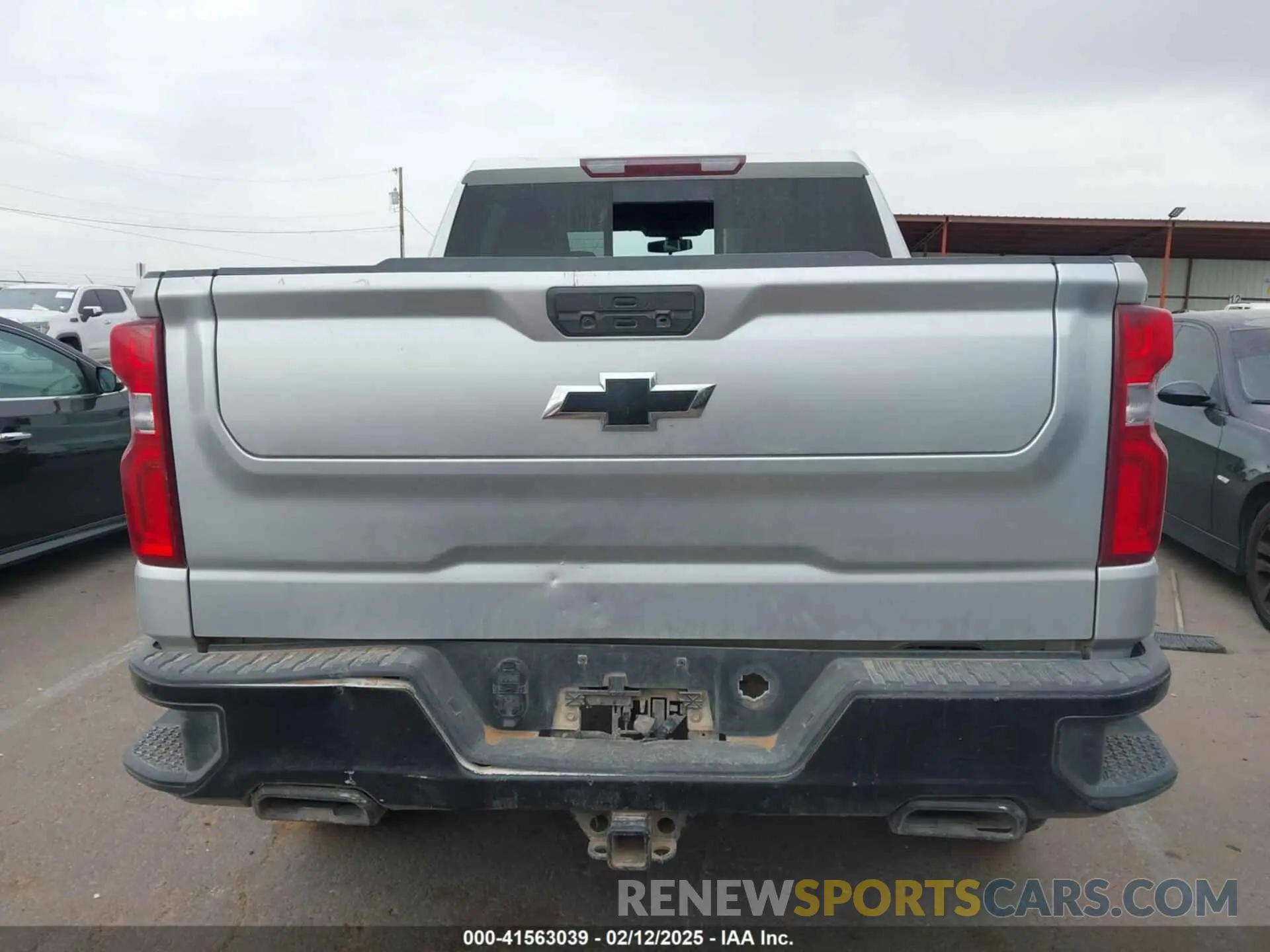 15 fotografías del automóvil dañado 3GCPYFED7MG468427 CHEVROLET SILVERADO 1500 2021