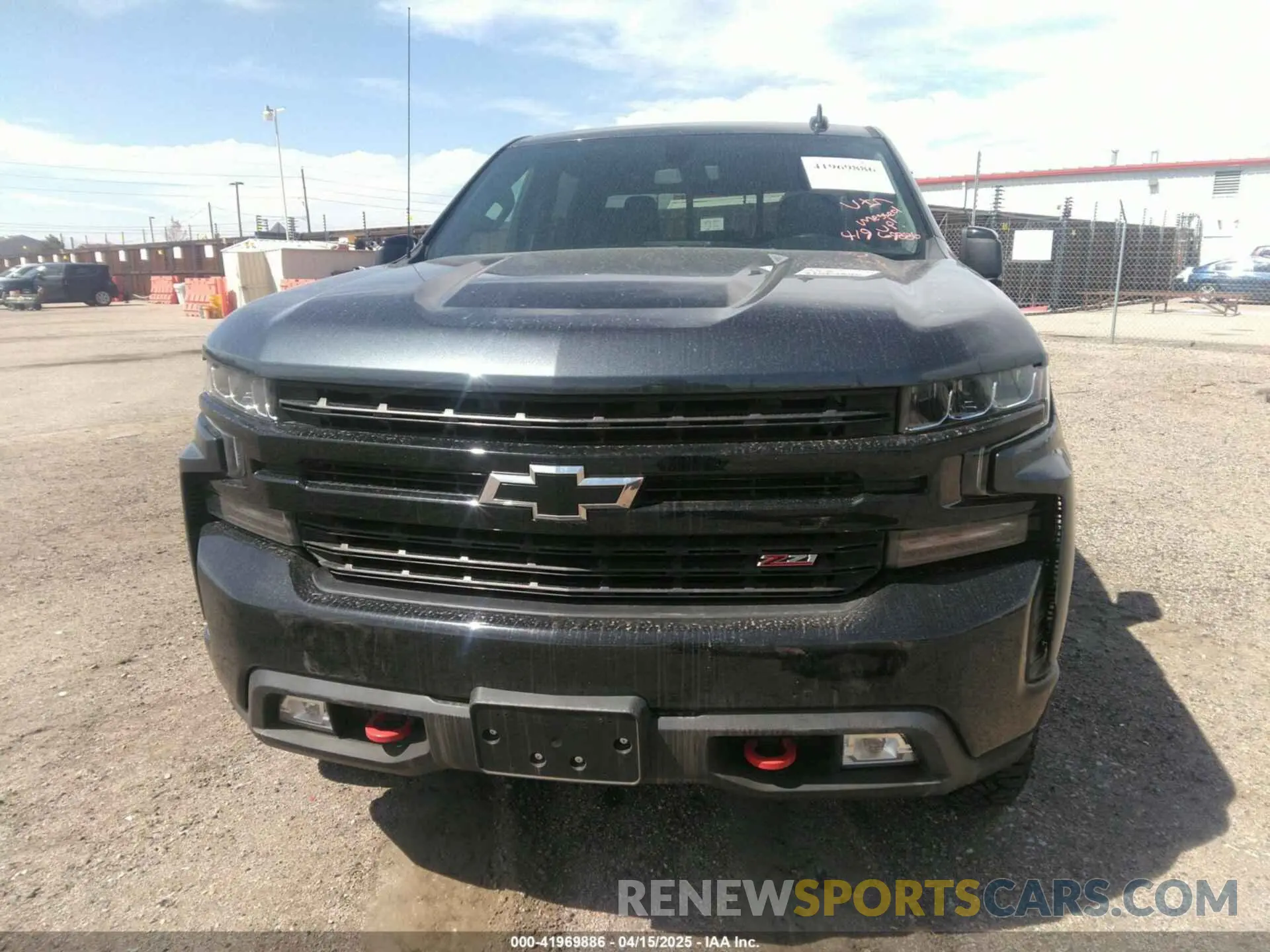 12 fotografías del automóvil dañado 3GCPYFED8MG123150 CHEVROLET SILVERADO 1500 2021