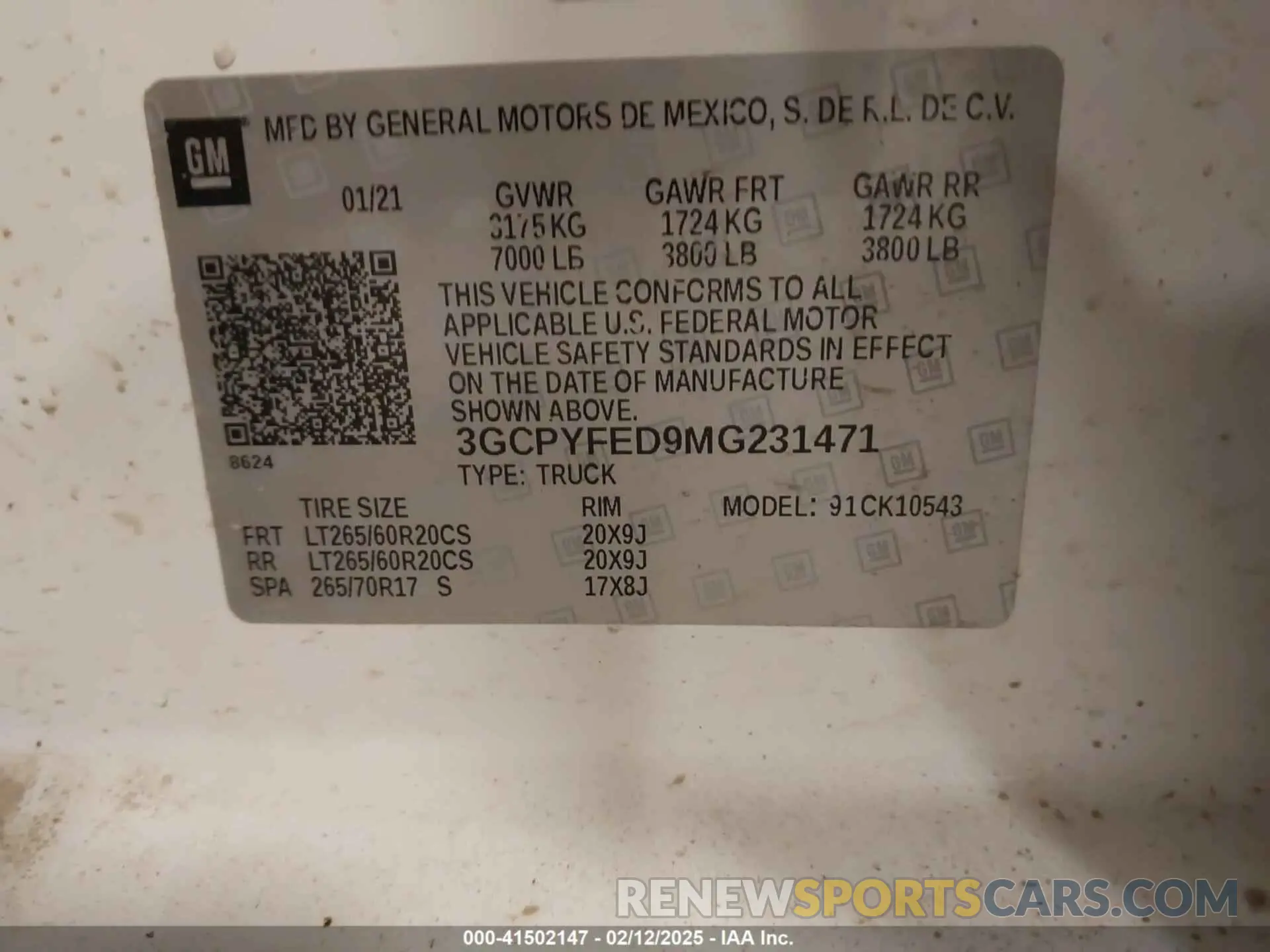 9 fotografías del automóvil dañado 3GCPYFED9MG231471 CHEVROLET SILVERADO 1500 2021