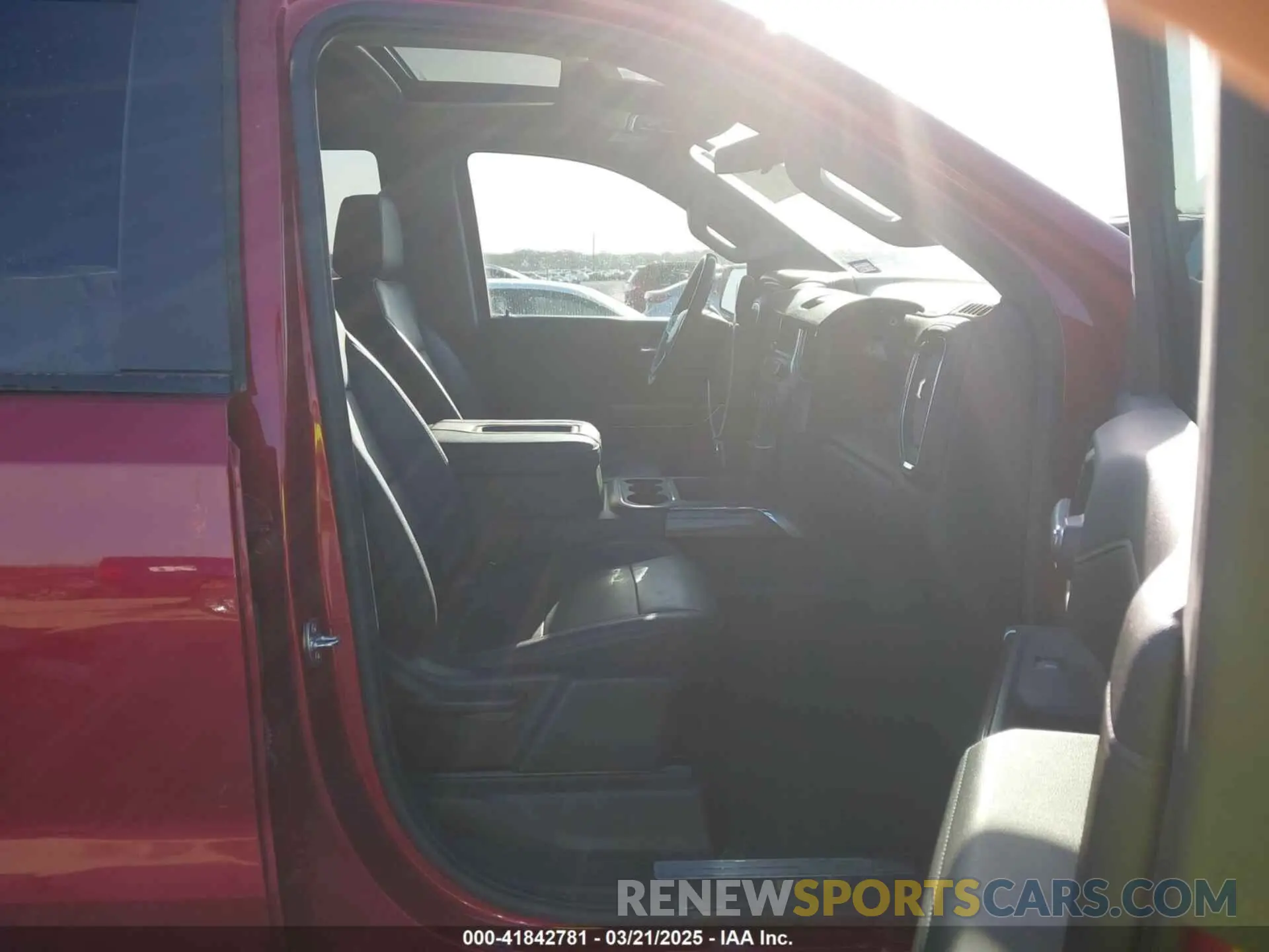 5 fotografías del automóvil dañado 3GCPYFEL0MG154044 CHEVROLET SILVERADO 1500 2021