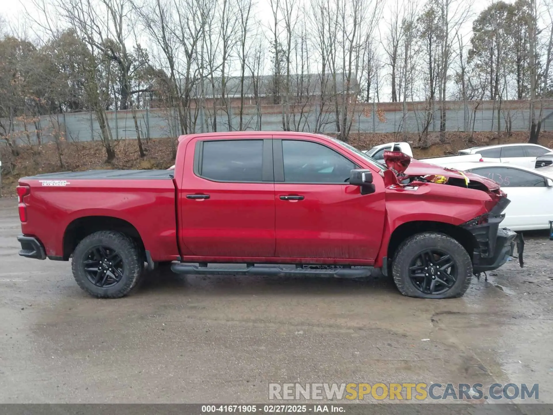 14 fotografías del automóvil dañado 3GCPYFEL0MG161771 CHEVROLET SILVERADO 1500 2021