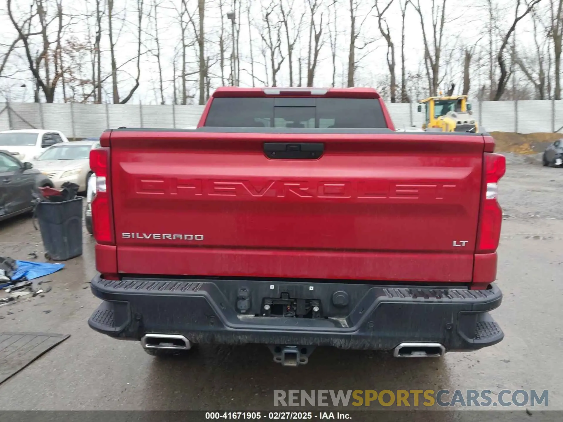 17 fotografías del automóvil dañado 3GCPYFEL0MG161771 CHEVROLET SILVERADO 1500 2021