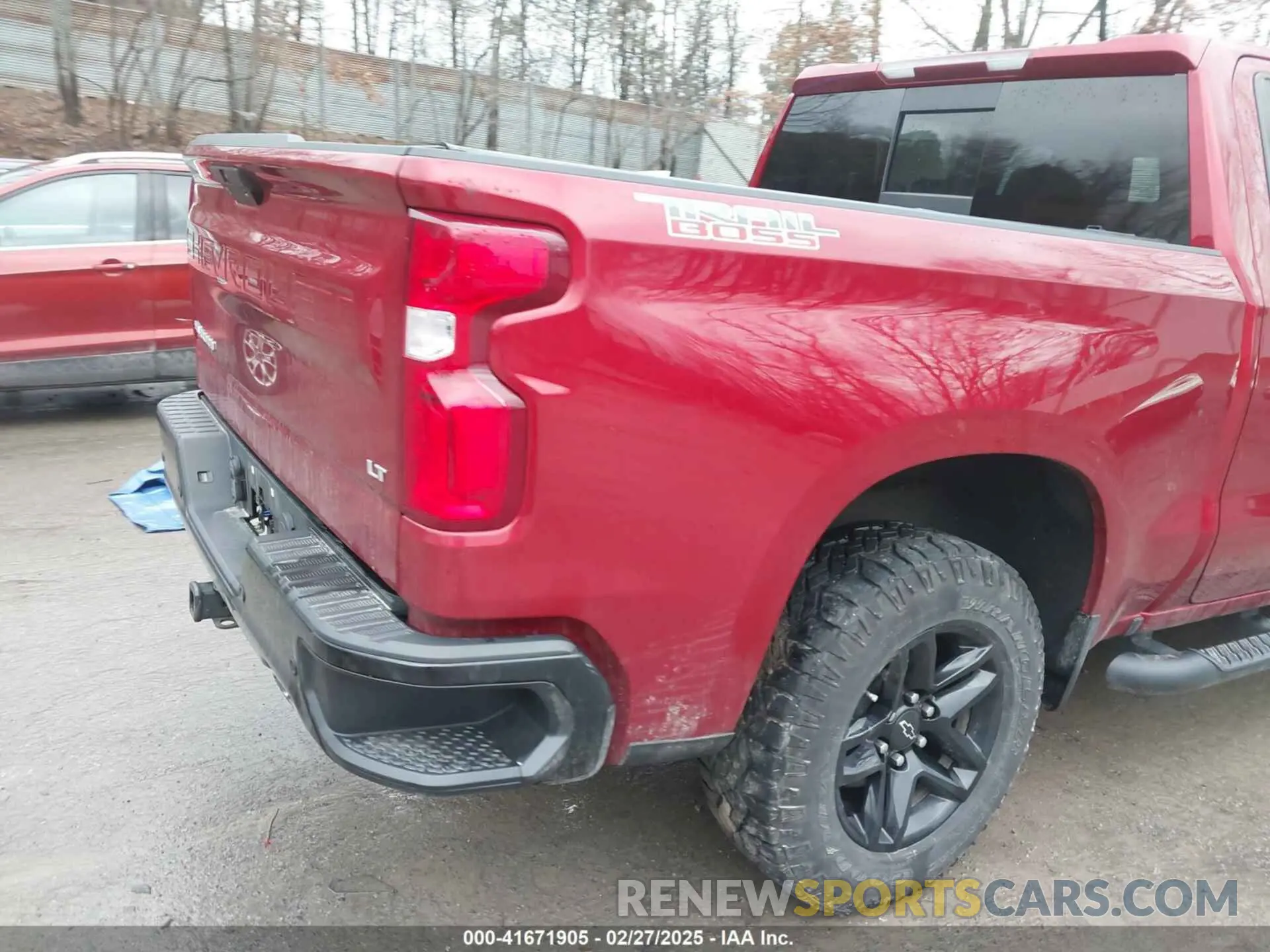 20 fotografías del automóvil dañado 3GCPYFEL0MG161771 CHEVROLET SILVERADO 1500 2021