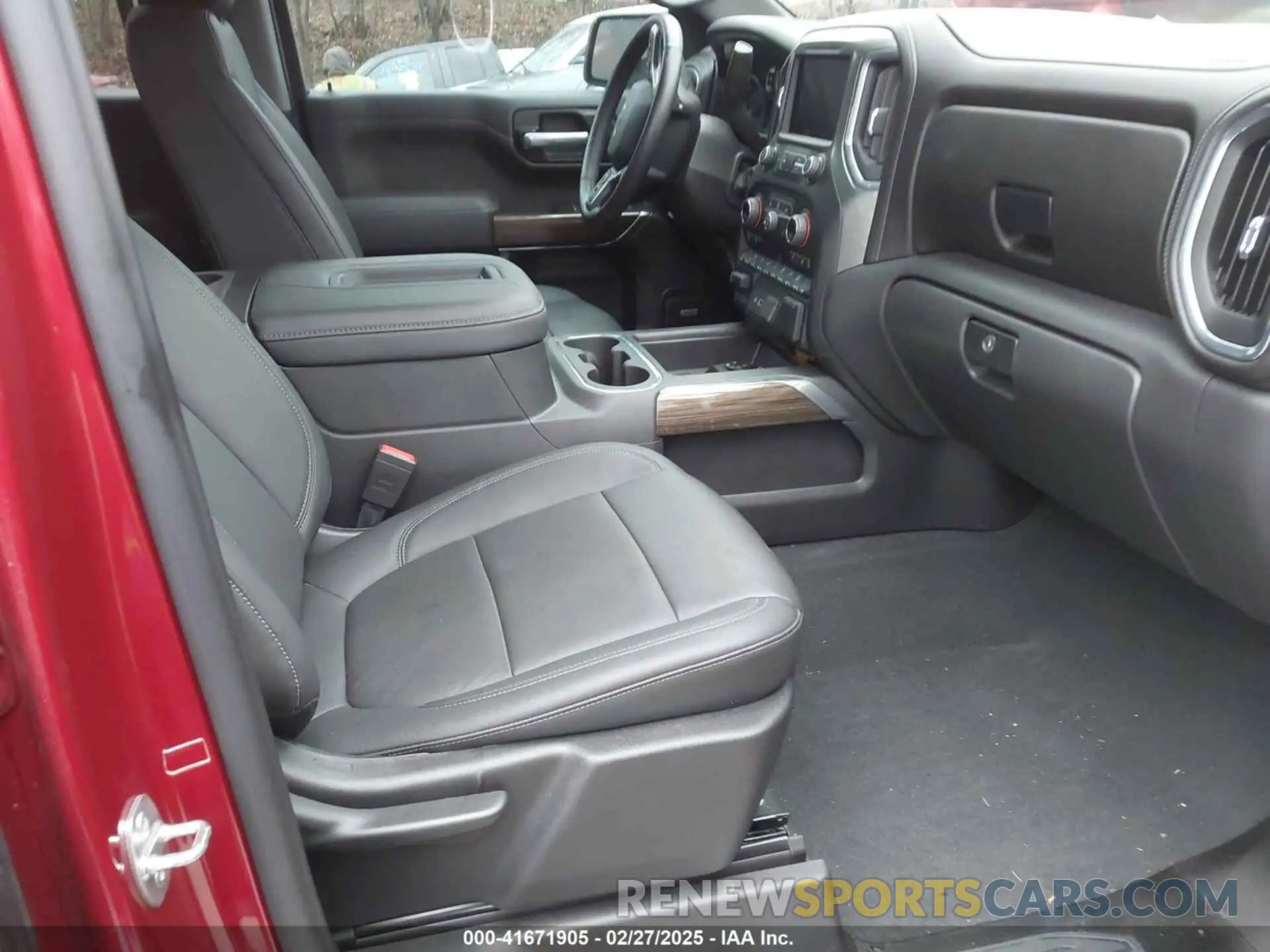 5 fotografías del automóvil dañado 3GCPYFEL0MG161771 CHEVROLET SILVERADO 1500 2021