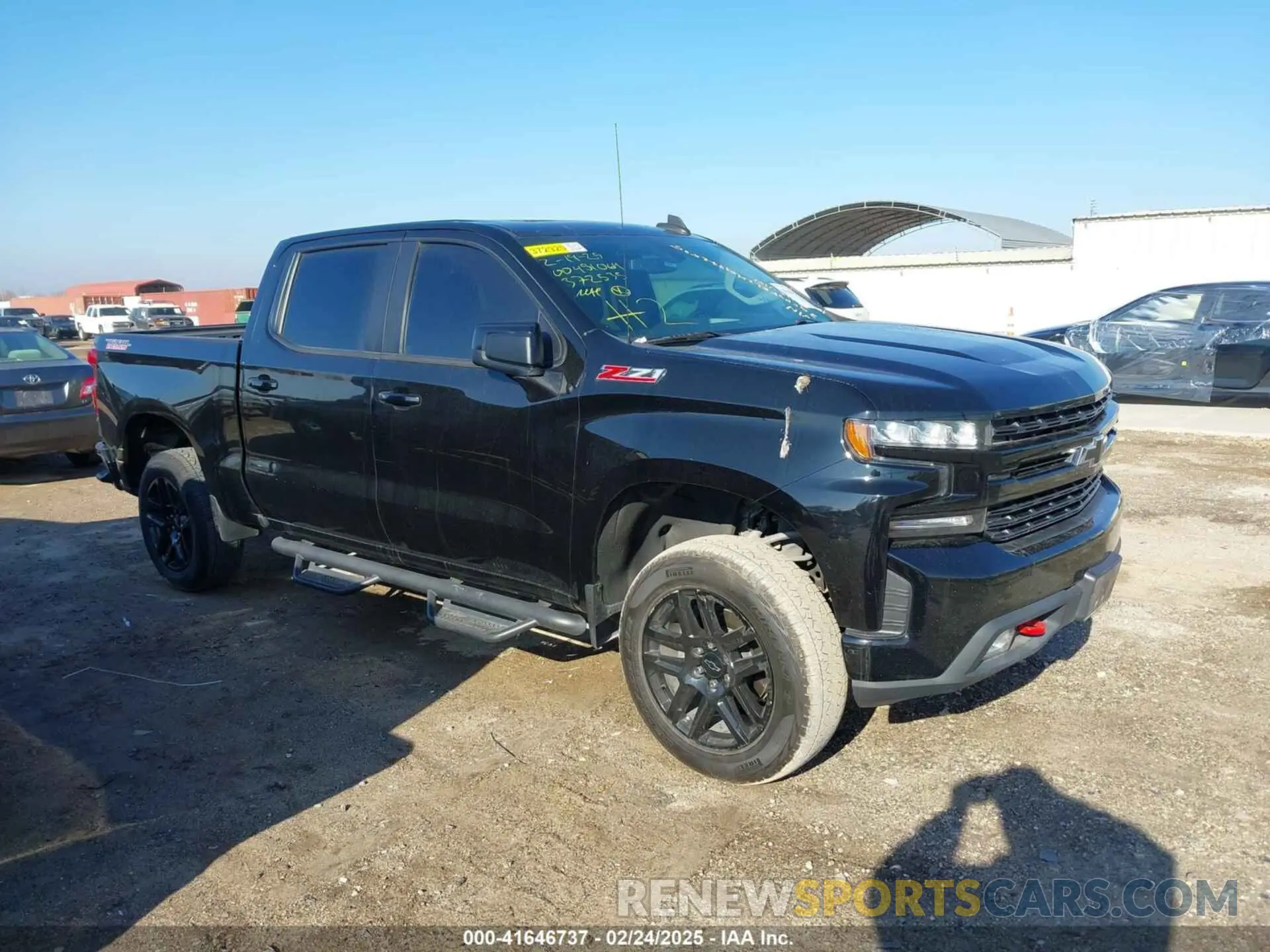 1 fotografías del automóvil dañado 3GCPYFEL2MG372535 CHEVROLET SILVERADO 1500 2021