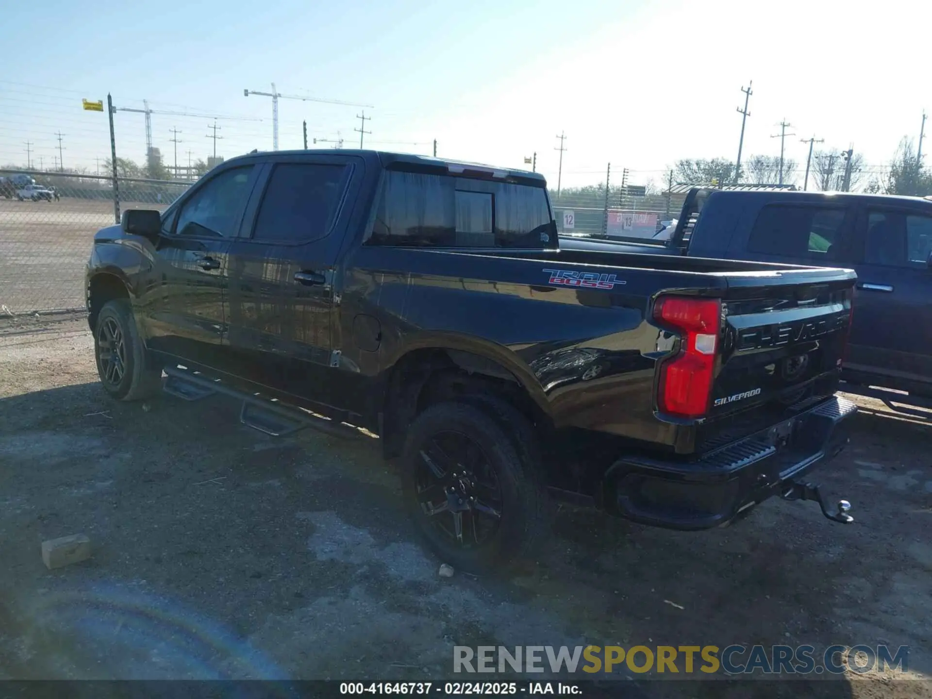 3 fotografías del automóvil dañado 3GCPYFEL2MG372535 CHEVROLET SILVERADO 1500 2021