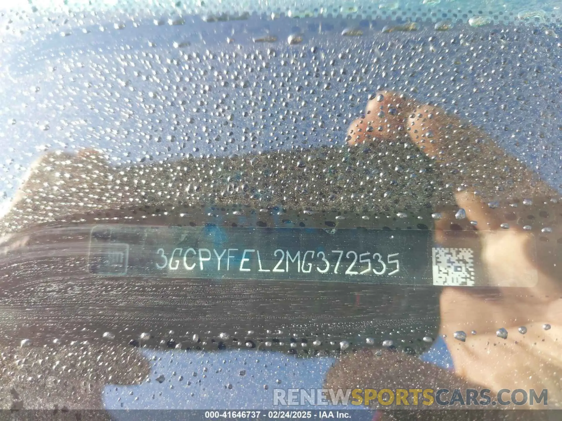 9 fotografías del automóvil dañado 3GCPYFEL2MG372535 CHEVROLET SILVERADO 1500 2021