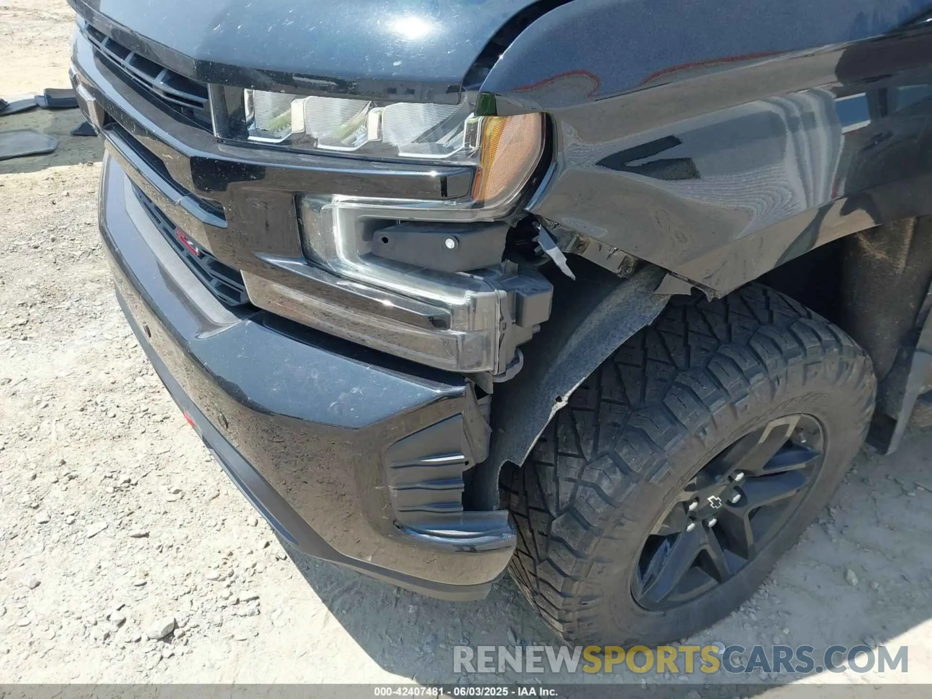 6 fotografías del automóvil dañado 3GCPYFEL3MG275506 CHEVROLET SILVERADO 1500 2021