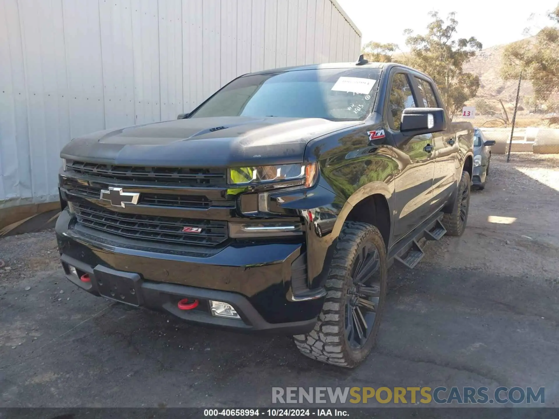 2 fotografías del automóvil dañado 3GCPYFEL9MG112813 CHEVROLET SILVERADO 1500 2021