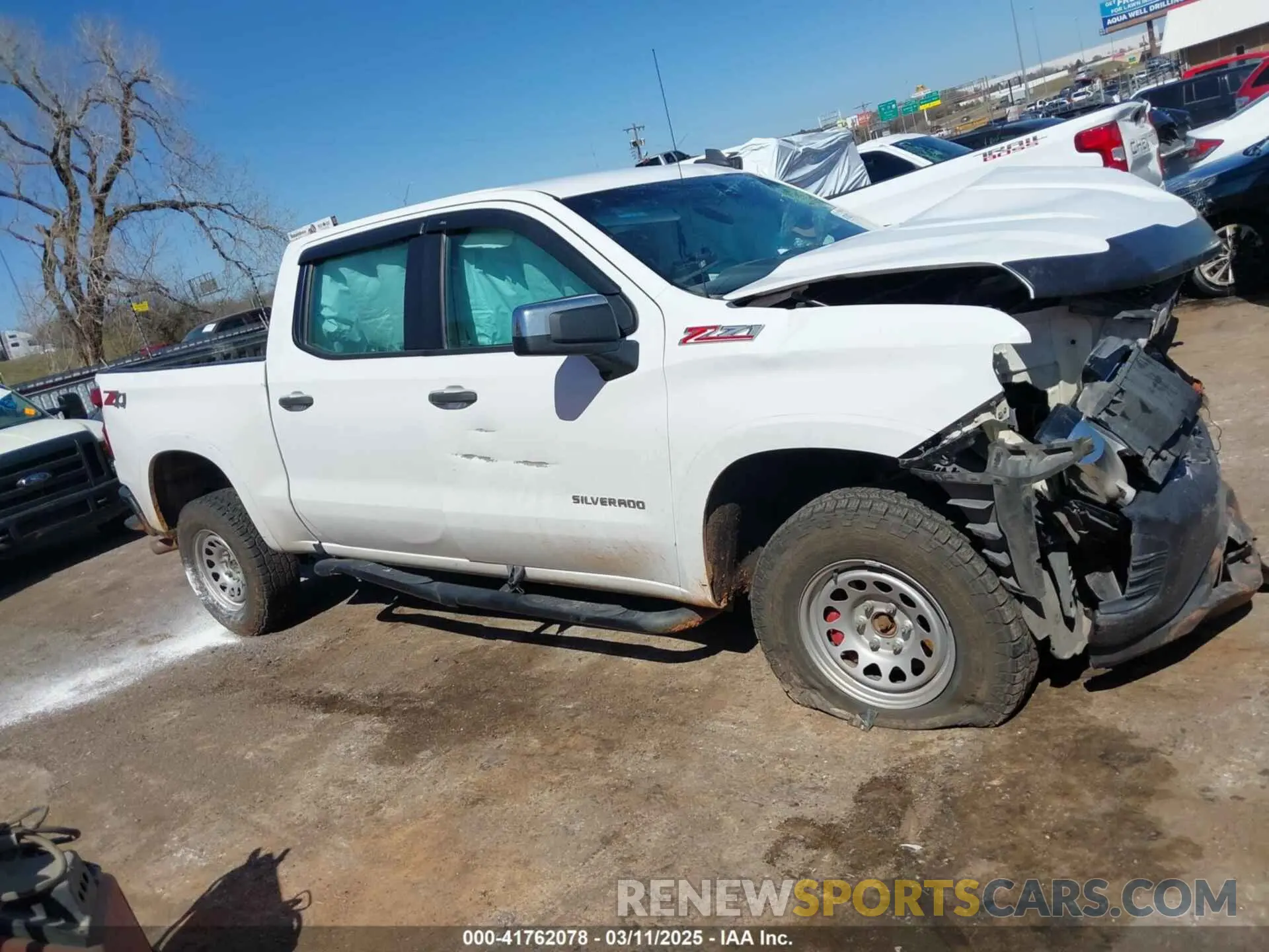 13 fotografías del automóvil dañado 3GCUYAEF0MG104602 CHEVROLET SILVERADO 1500 2021