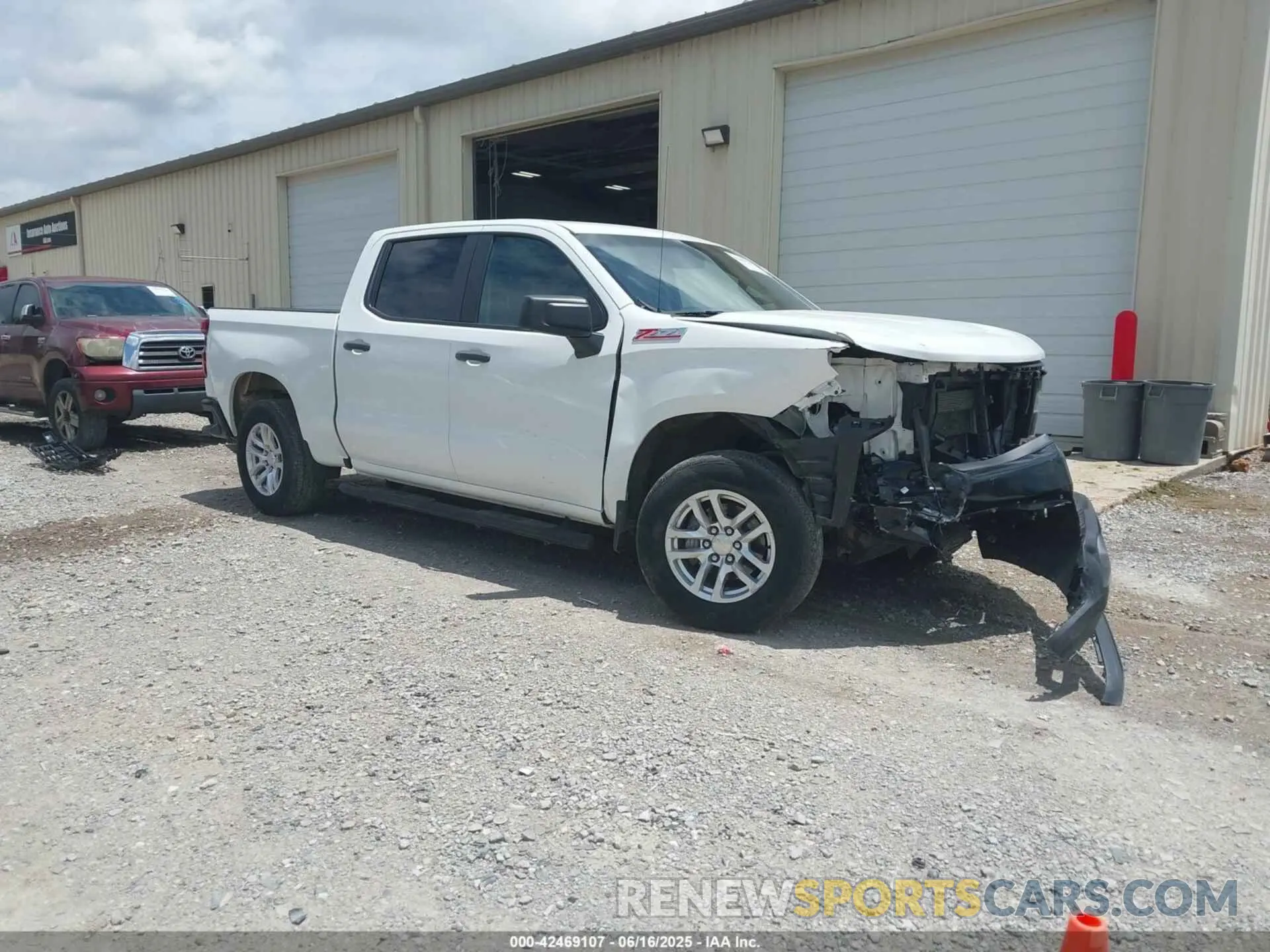 1 fotografías del automóvil dañado 3GCUYAEF9MG208330 CHEVROLET SILVERADO 1500 2021