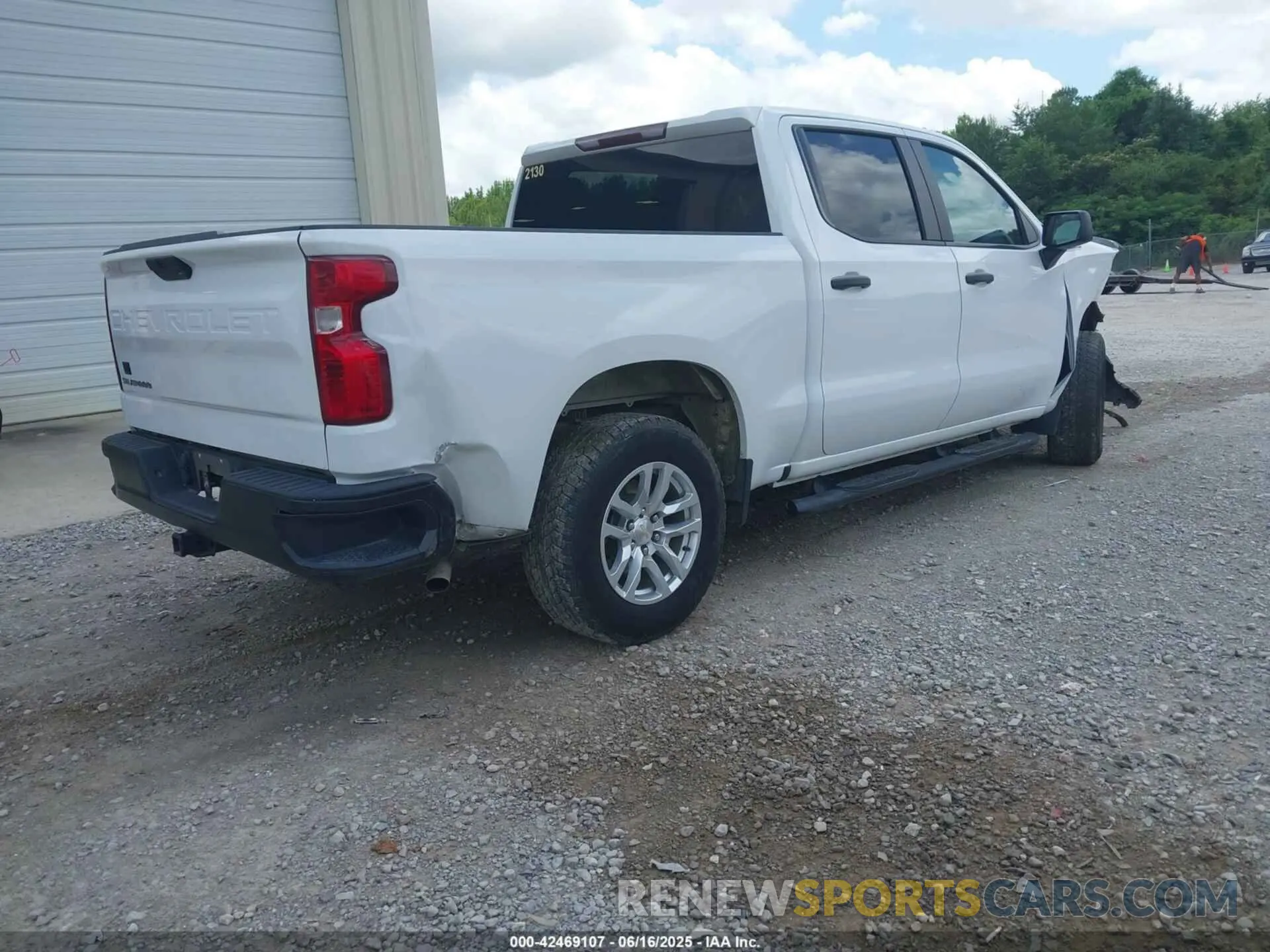 4 fotografías del automóvil dañado 3GCUYAEF9MG208330 CHEVROLET SILVERADO 1500 2021