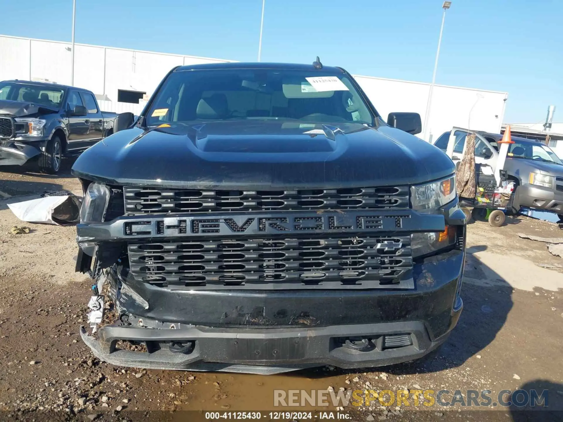 12 fotografías del automóvil dañado 3GCUYBEF6MG110622 CHEVROLET SILVERADO 1500 2021