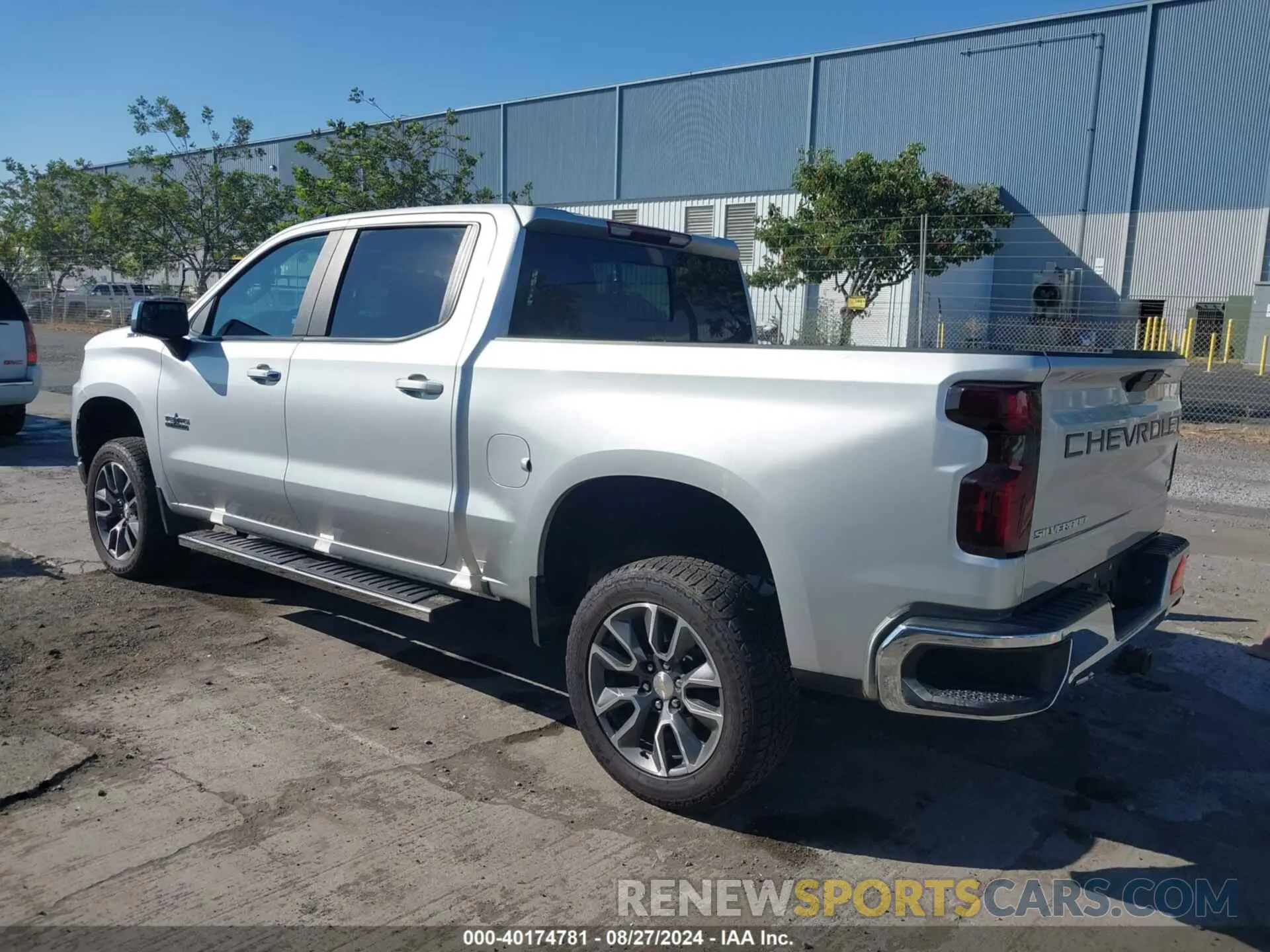 3 fotografías del automóvil dañado 3GCUYDED0MG380519 CHEVROLET SILVERADO 1500 2021