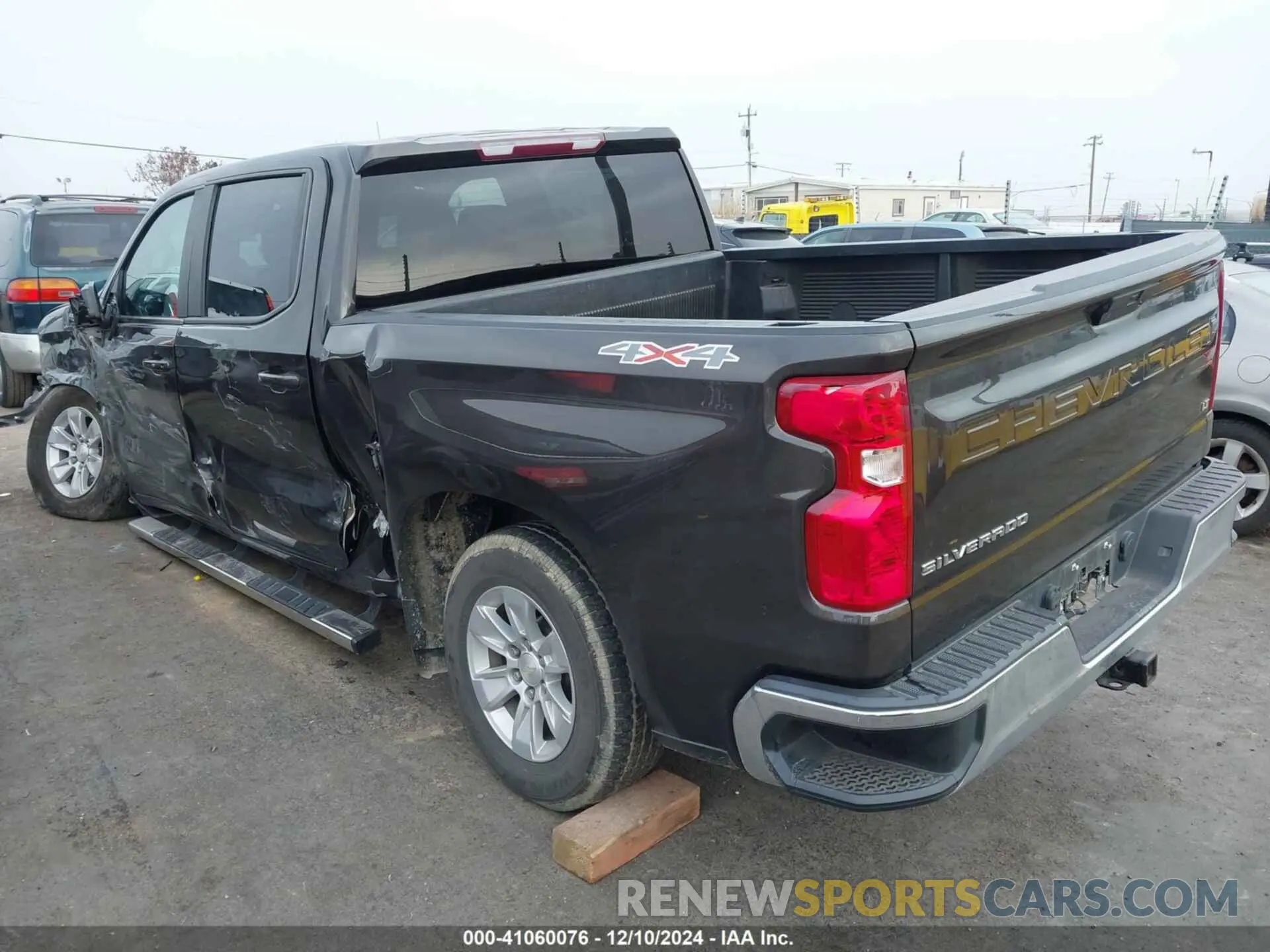 3 fotografías del automóvil dañado 3GCUYDED2MG481707 CHEVROLET SILVERADO 1500 2021