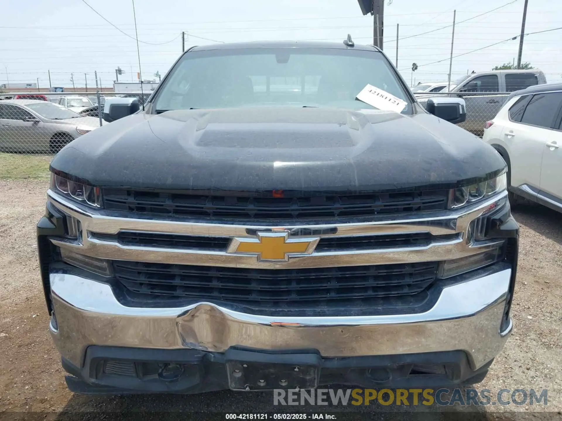 6 fotografías del automóvil dañado 3GCUYDED7MG310161 CHEVROLET SILVERADO 1500 2021