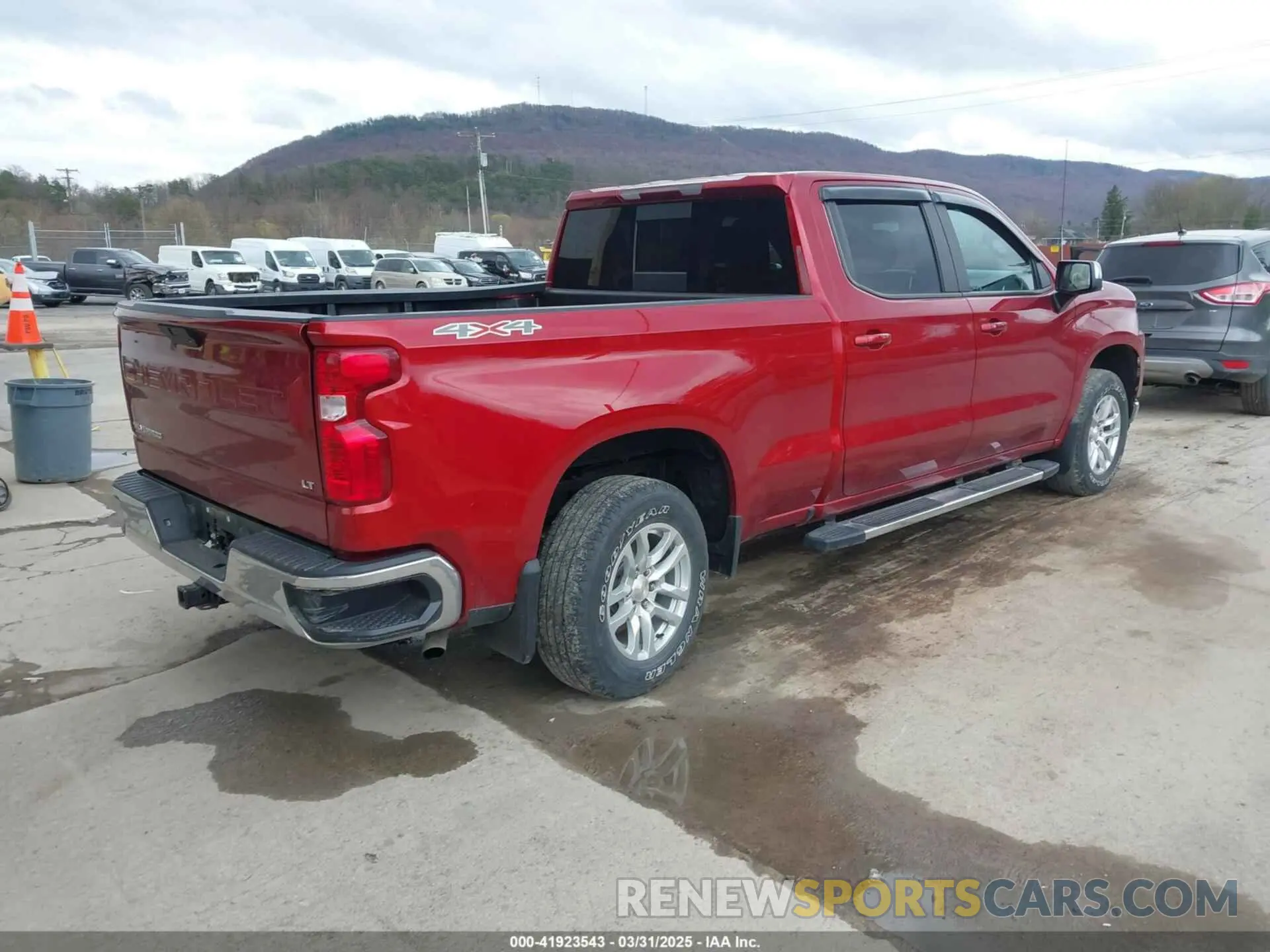 4 fotografías del automóvil dañado 3GCUYDED8MG222154 CHEVROLET SILVERADO 1500 2021