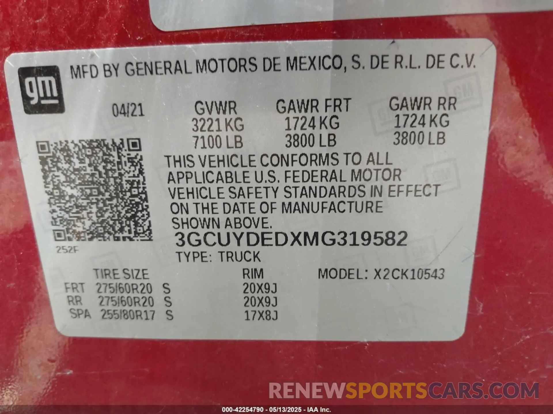 9 fotografías del automóvil dañado 3GCUYDEDXMG319582 CHEVROLET SILVERADO 1500 2021