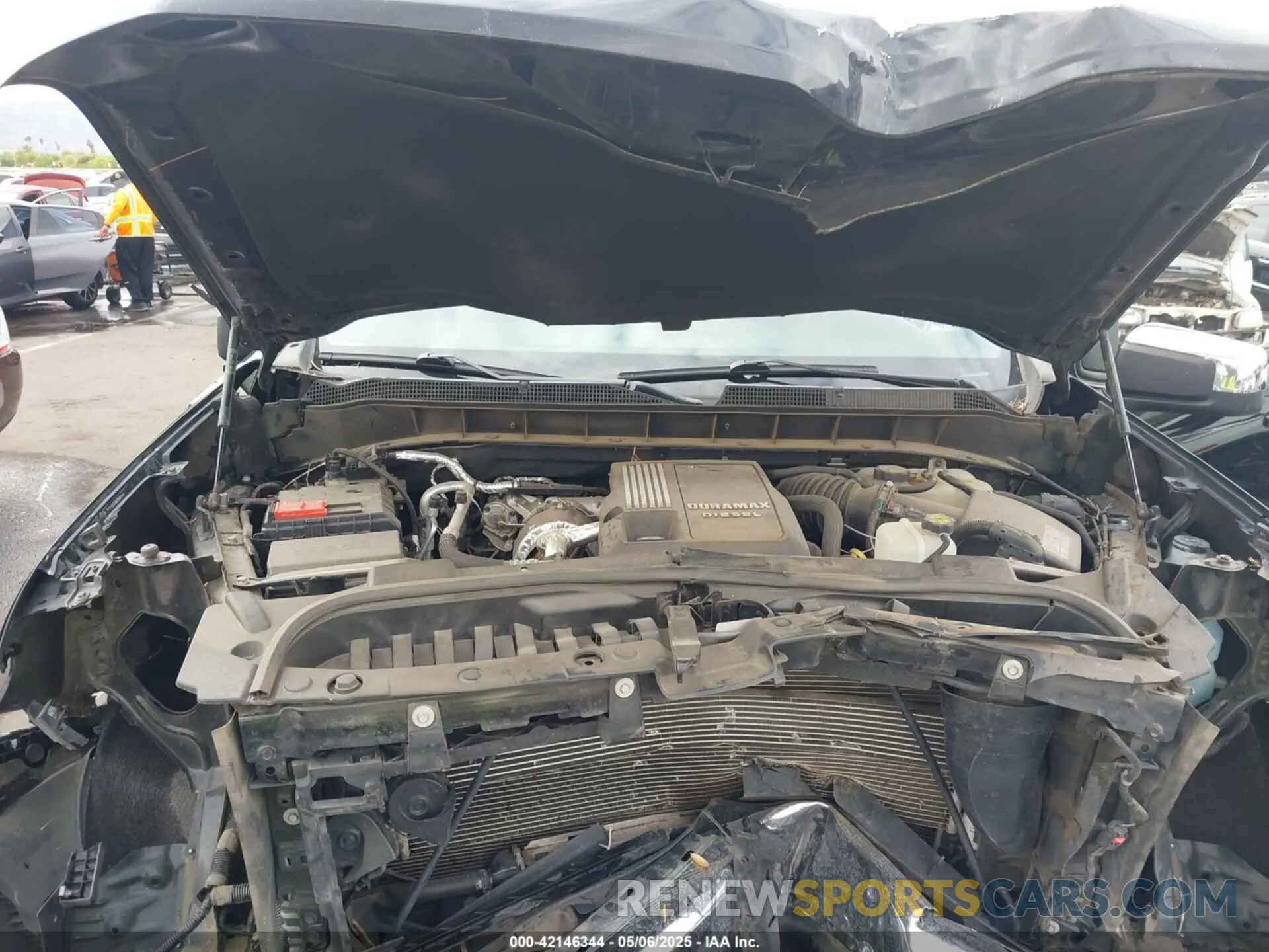 10 fotografías del automóvil dañado 3GCUYDET1MG141861 CHEVROLET SILVERADO 1500 2021
