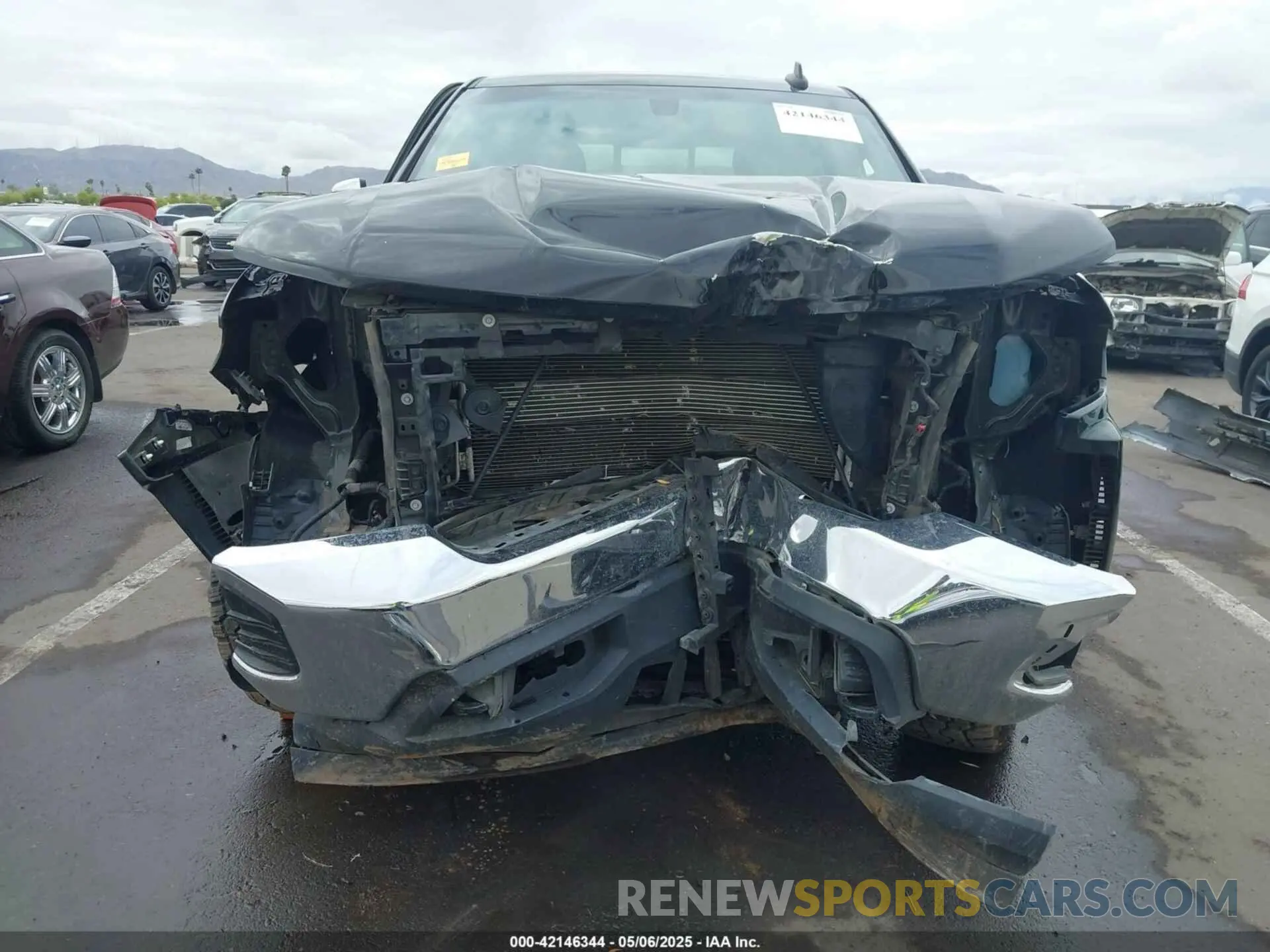 12 fotografías del automóvil dañado 3GCUYDET1MG141861 CHEVROLET SILVERADO 1500 2021